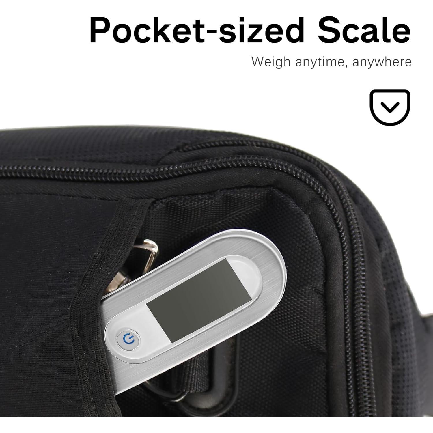 Báscula de Equipaje Digital FEBHBRQ BE-1034 - 50kg, Portátil