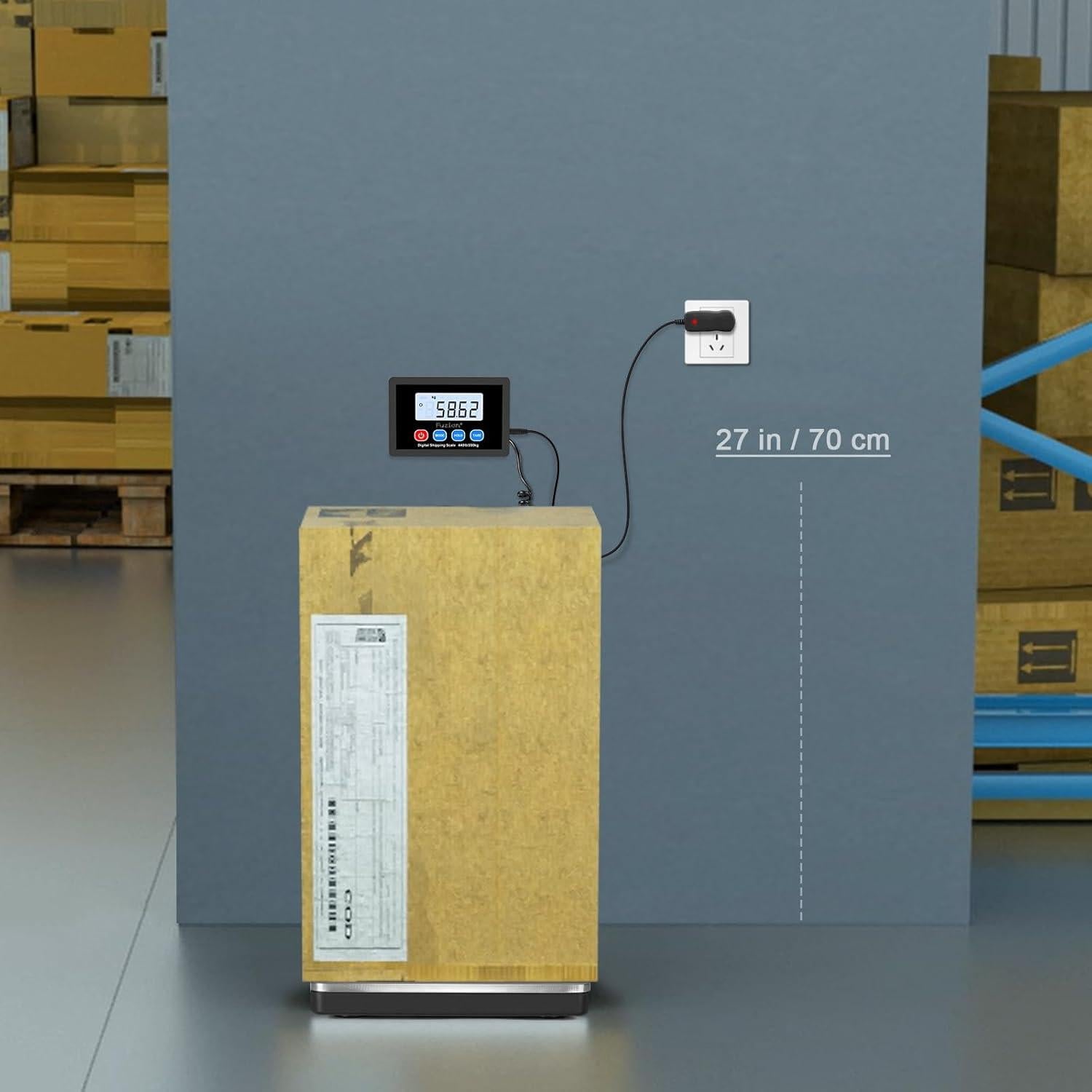 Balanza Digital de Envío Fuzion EP200-PRO 200kg x 10g