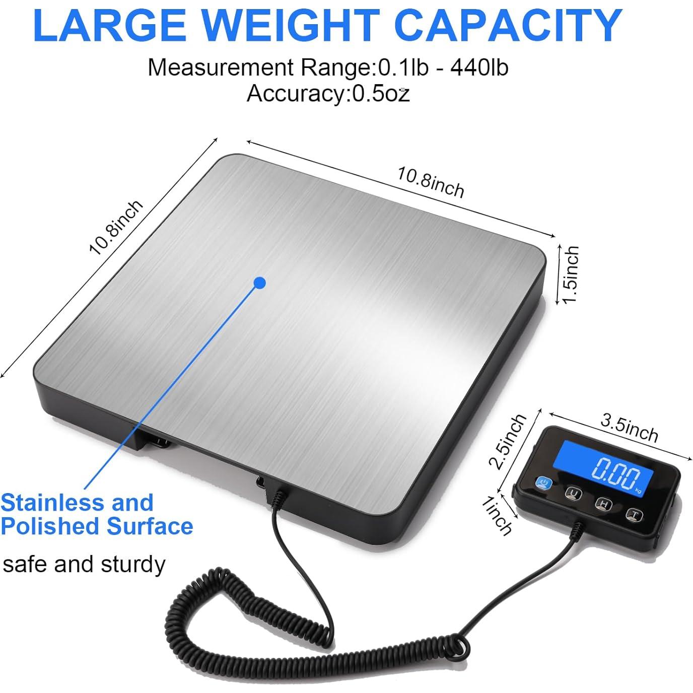 Báscula de Envío Digital Ionsno 200kg Alta Precisión LCD