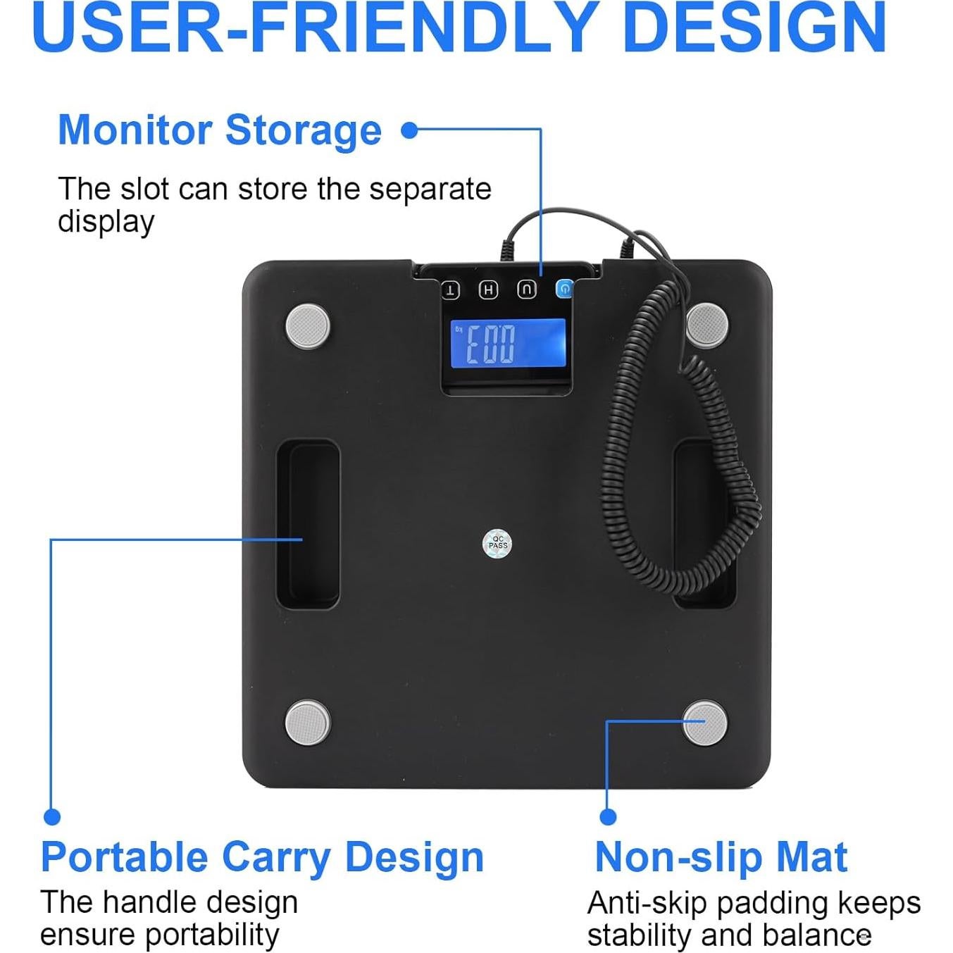 Báscula de Envío Digital Ionsno 200kg Alta Precisión LCD