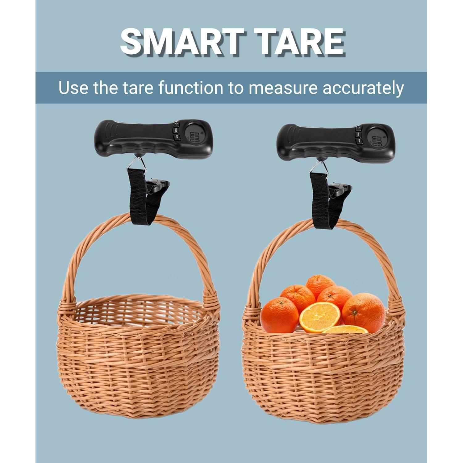Báscula de Equipaje Jectse 50kg Portátil con Lectura Automática