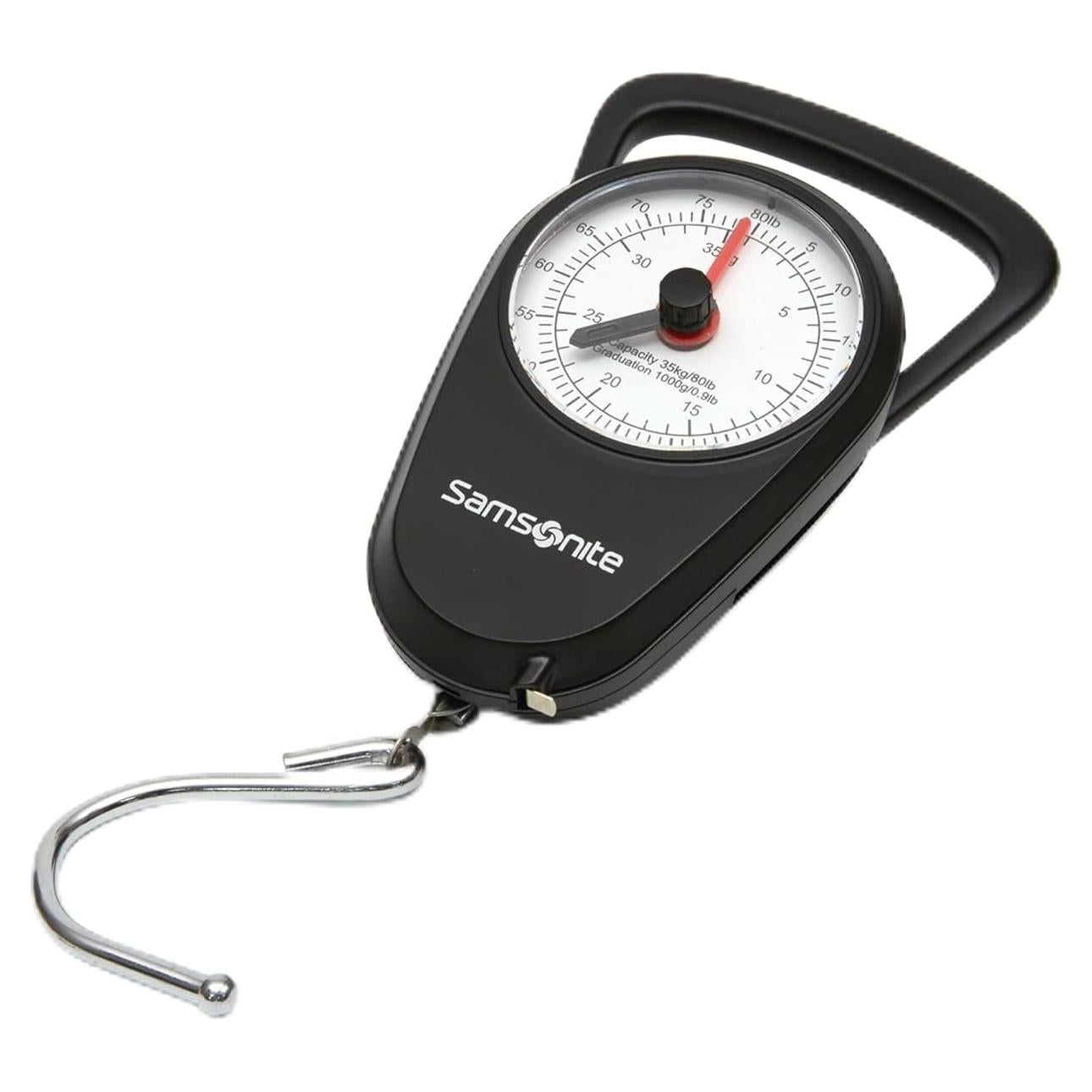 Báscula de Equipaje Manual Samsonite 21.1 cm, Negro