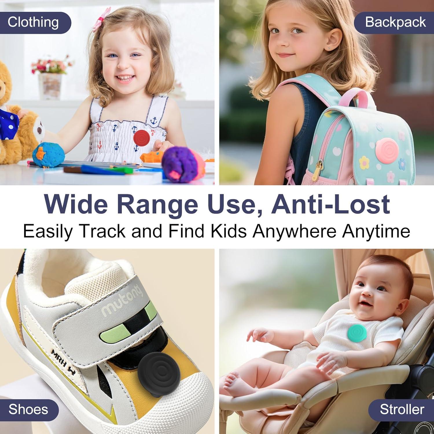 Fundas de Clip de Metal Natyos para Airtag - Paquete de 4