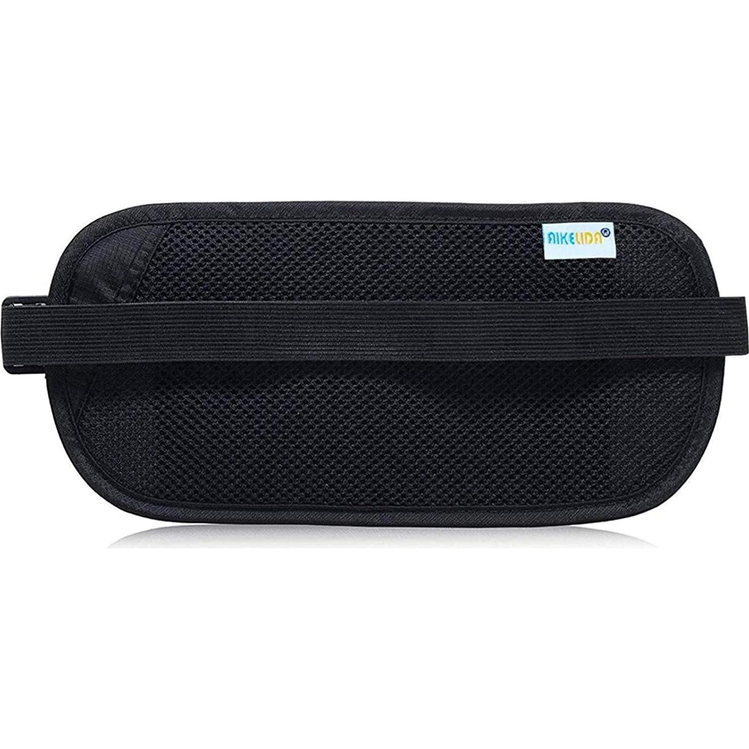 Cinturón de Dinero AIKELIDA con Bloqueo RFID - Portapasaportes