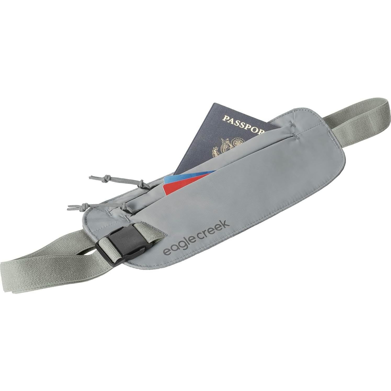 Cinturón de Dinero RFID Eagle Creek Undercover - Gris Tormenta