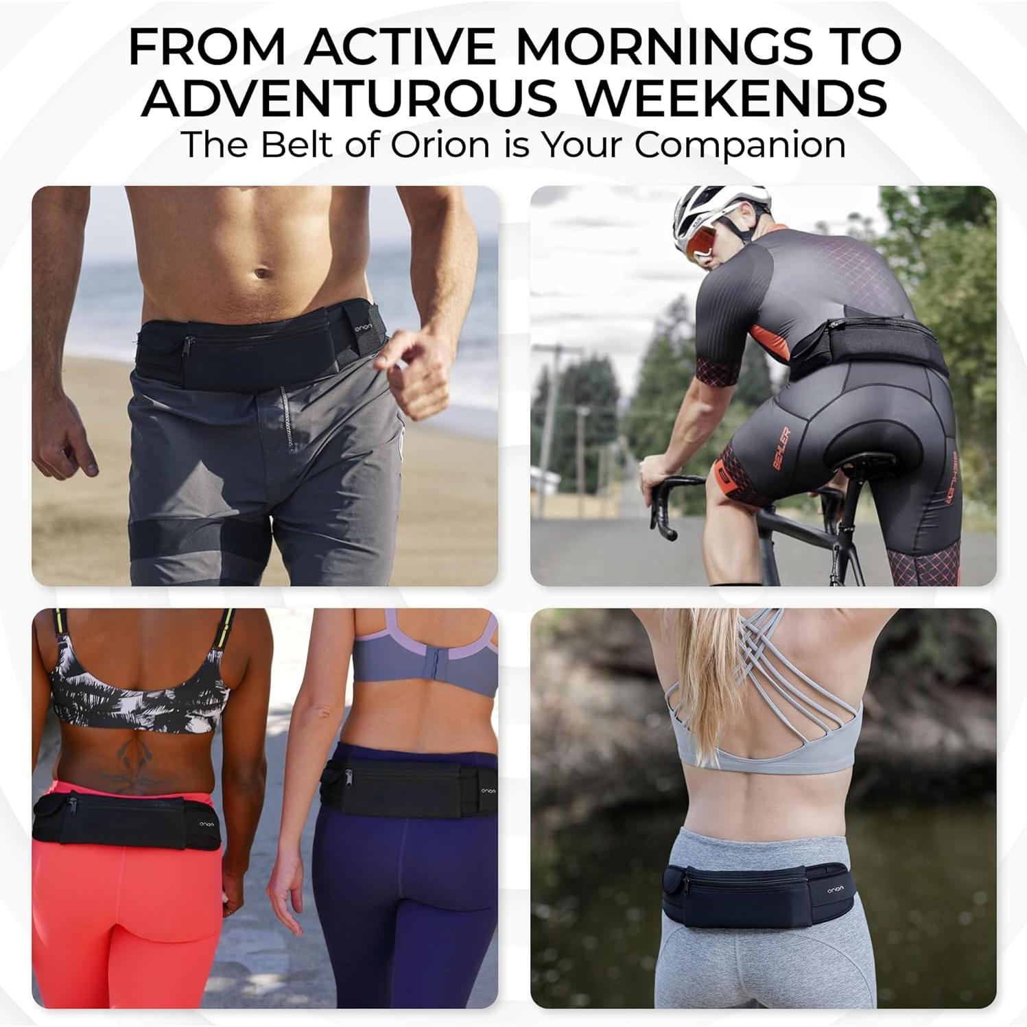 Cinturón de Viaje Orion 23x10cm con Riñonera y Bolsillos