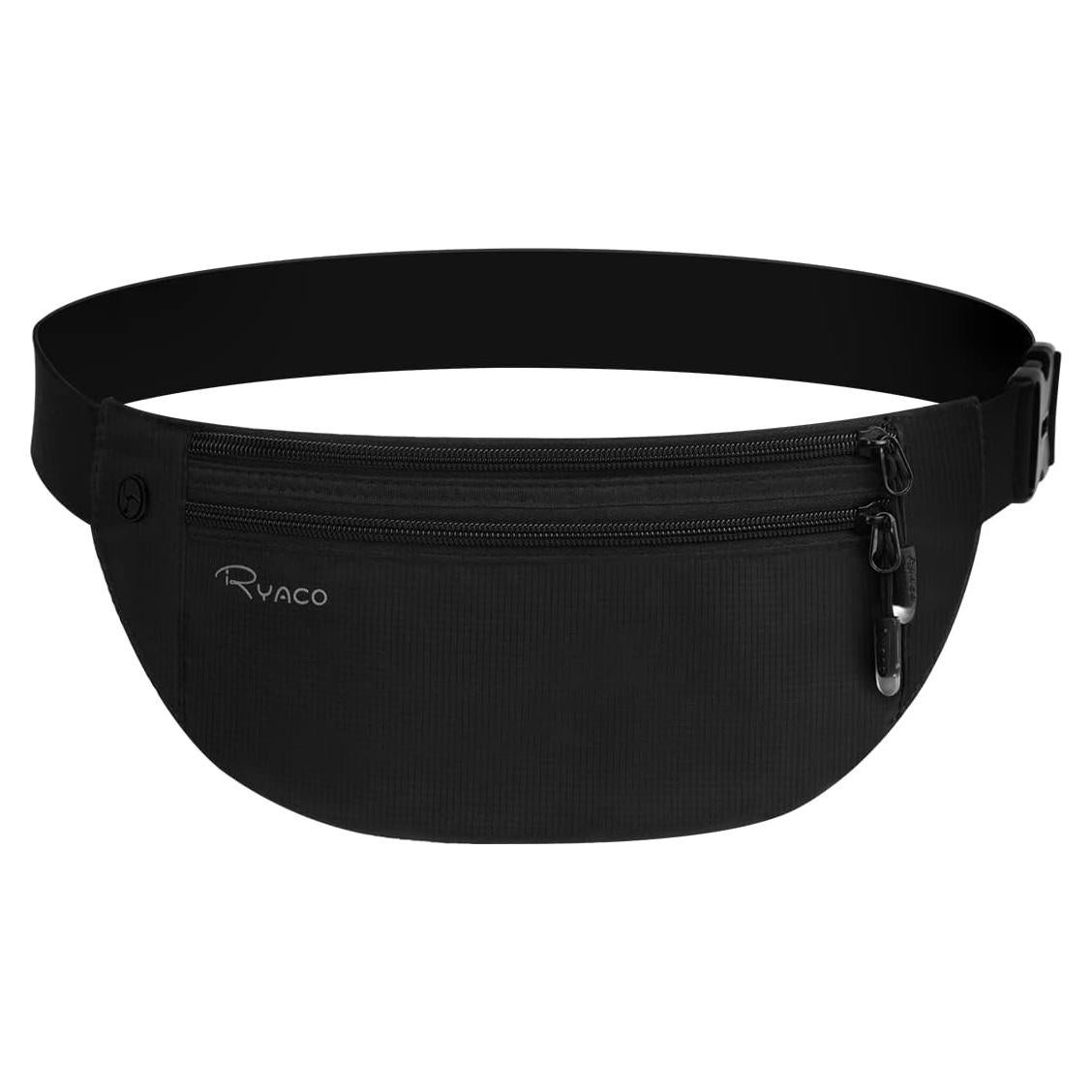 Cinturón de Dinero RYACO Unisex con Bloqueo RFID Impermeable