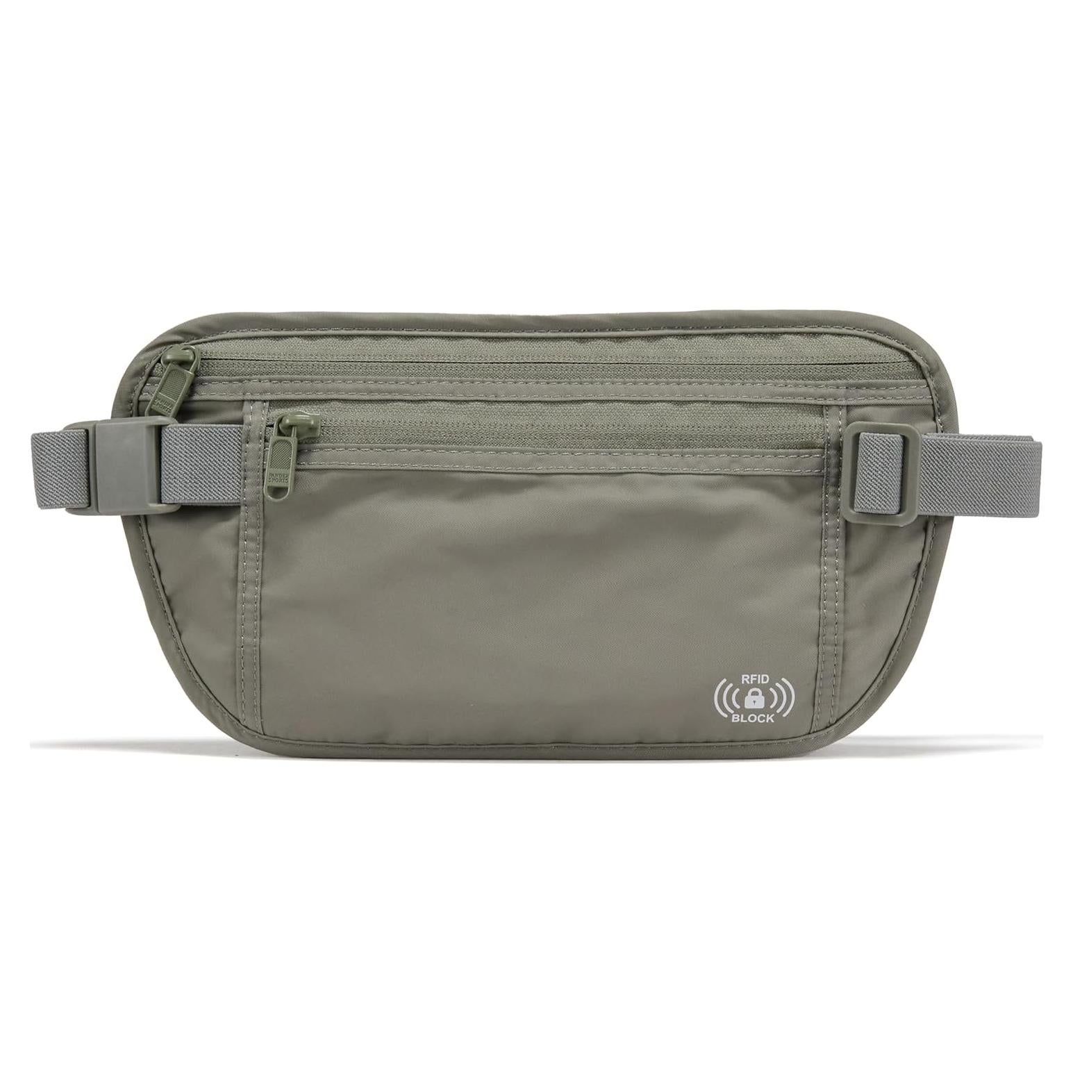 Cinturón Antirrobo Pander RFID Bolsa Oculta Unisex 27x15cm