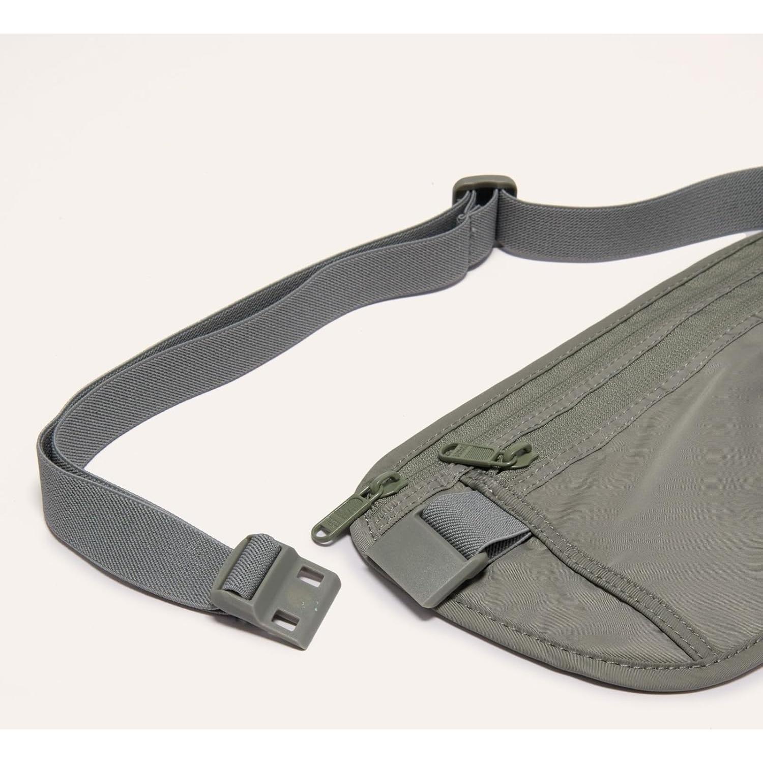 Cinturón Antirrobo Pander RFID Bolsa Oculta Unisex 27x15cm