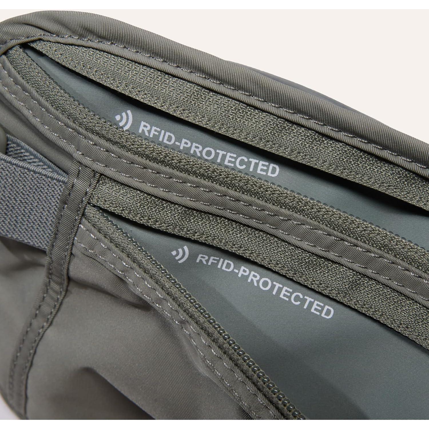 Cinturón Antirrobo Pander RFID Bolsa Oculta Unisex 27x15cm