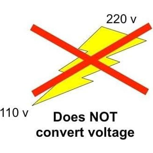 Adaptador de viaje TSA Universal 2-Pack Blanco para Portugal