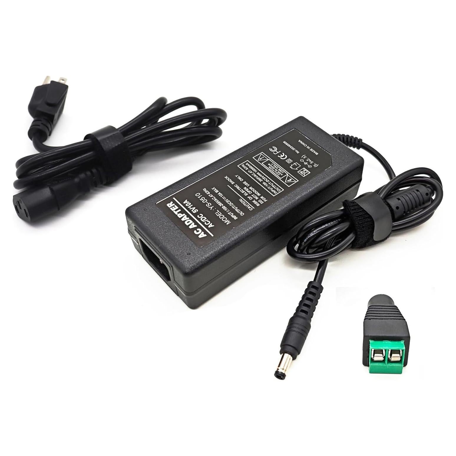 Adaptador de Corriente 5V 10A 50W ADRESUNO para Tiras LED