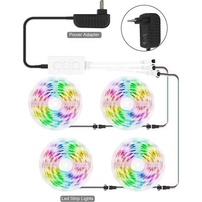 Adaptador de Corriente 5V 10A 50W ADRESUNO para Tiras LED