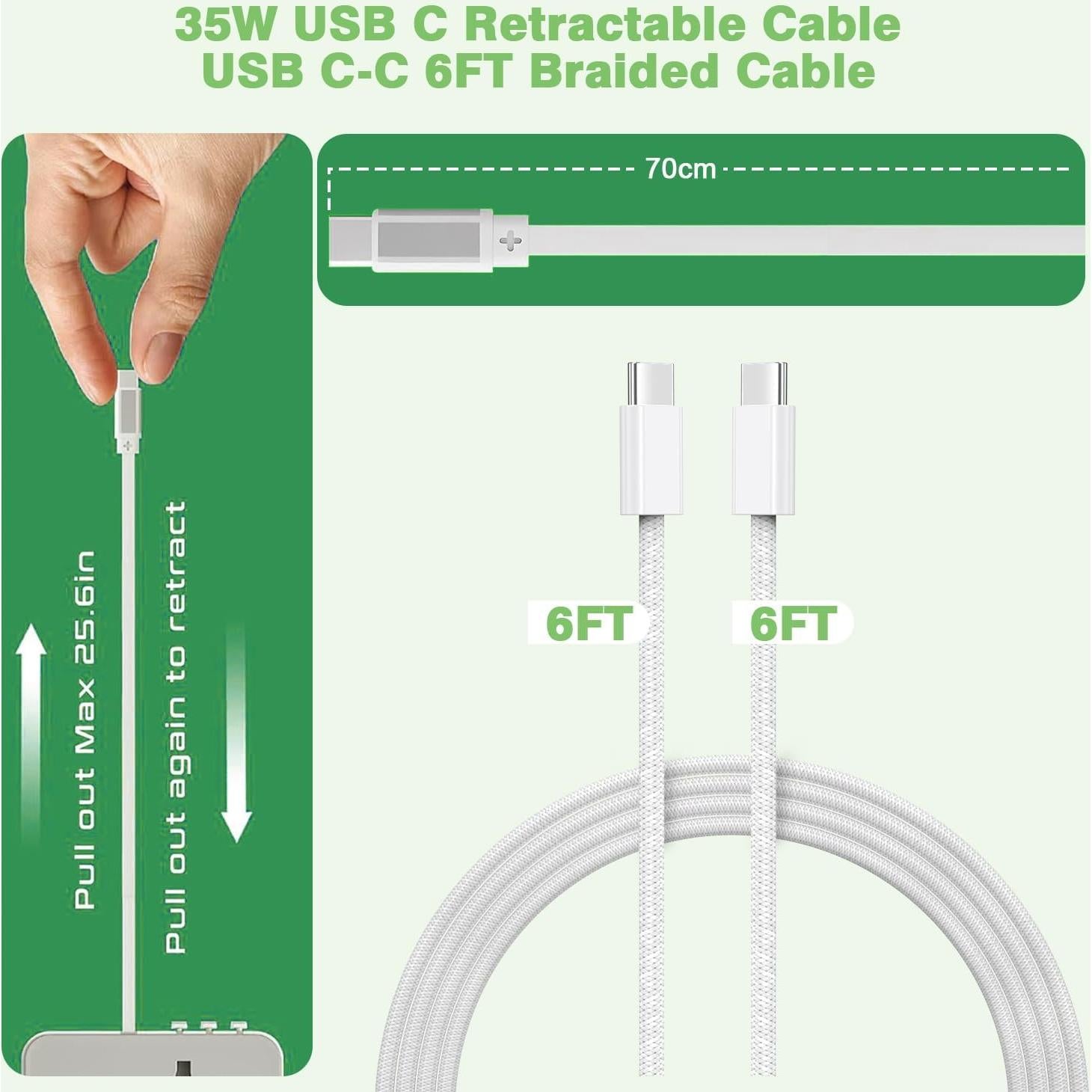 Adaptador de Viaje Universal 35W DONGGUAN 4 Puertos USB-C
