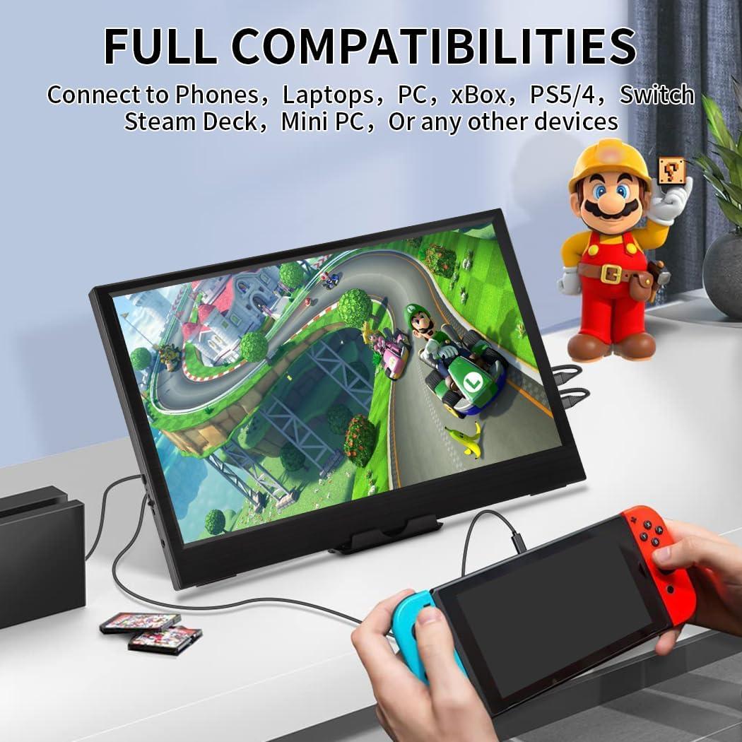 Monitor Portátil Magedok 11.6" HDMI 1366x768 IPS USB-C