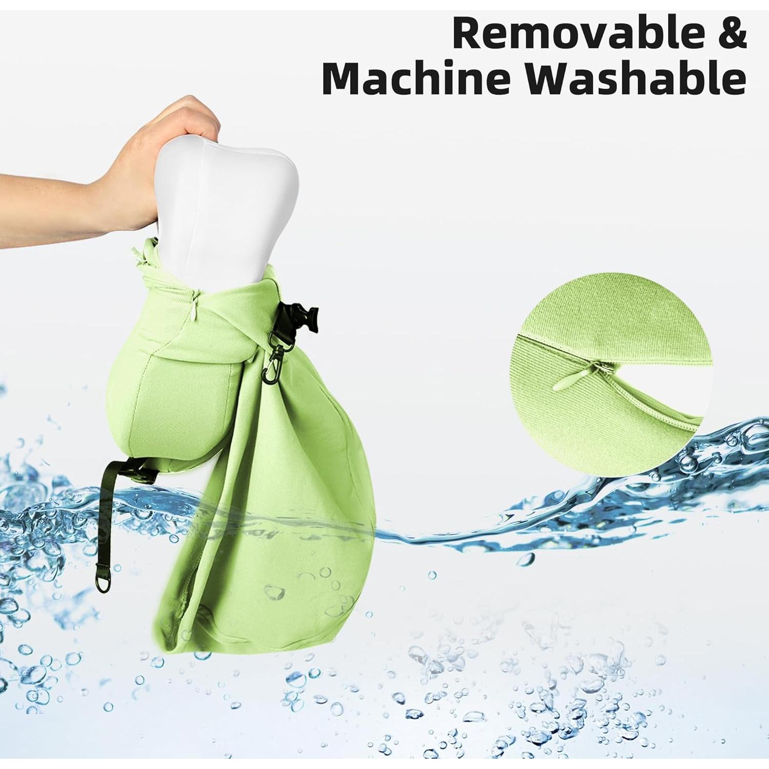 Almohada de Viaje con Capucha ALLINCOZY - Espuma de Memoria