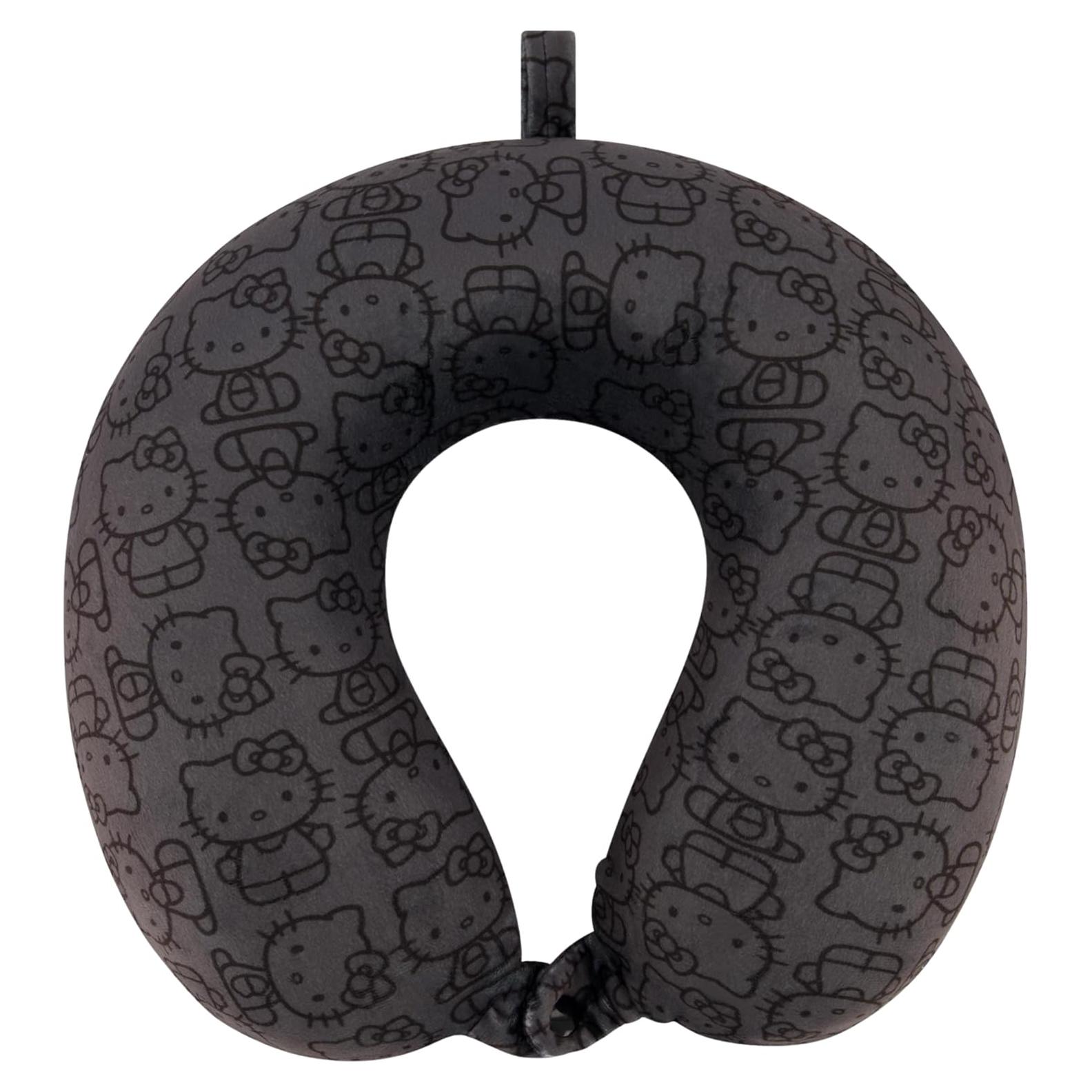 Almohada de Cuello Hello Kitty FUL - Espuma con Memoria, Negra