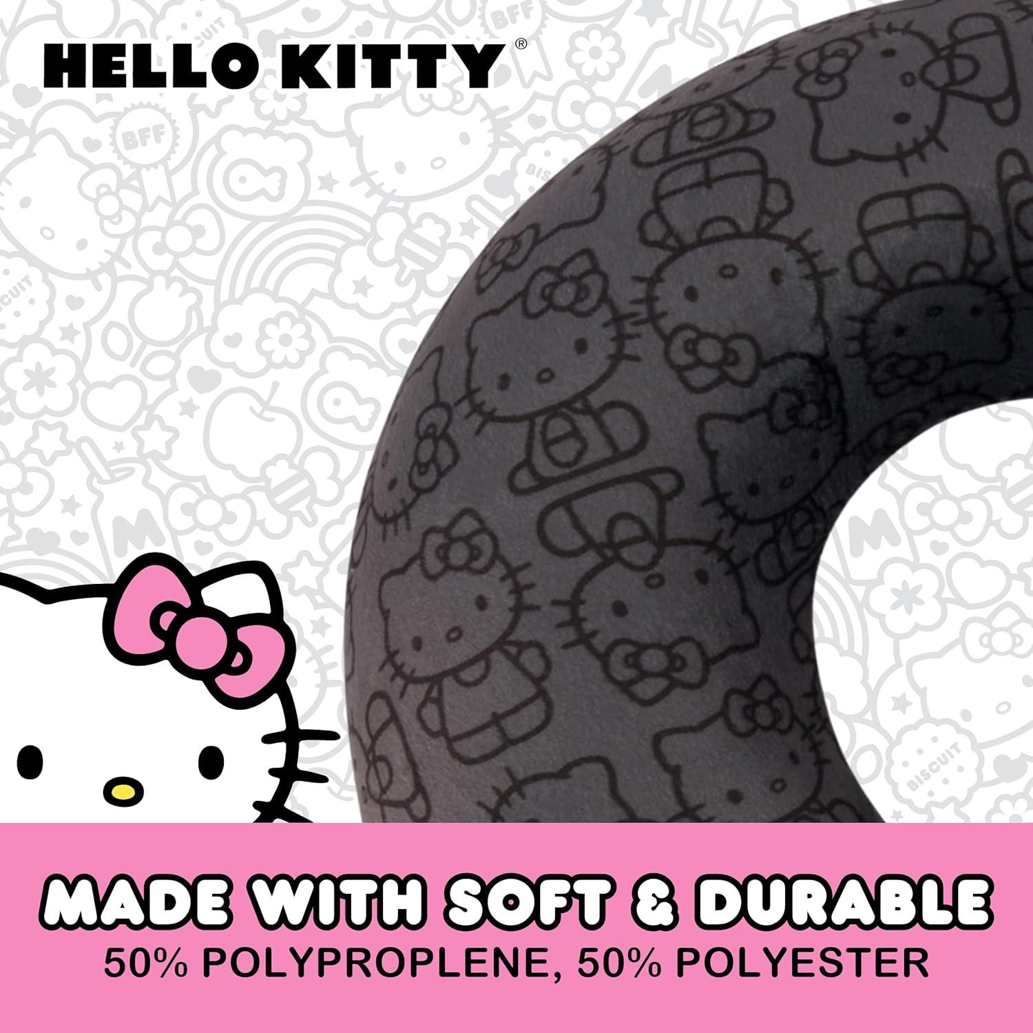 Almohada de Cuello Hello Kitty FUL - Espuma con Memoria, Negra