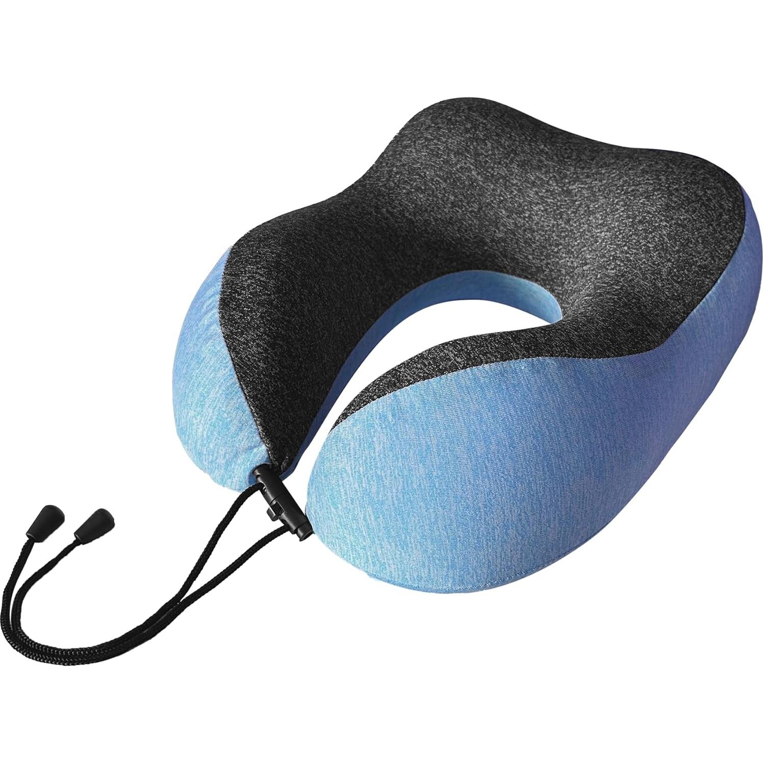 Almohada de Viaje Ergonómica ODT UK - Espuma Viscoelástica Alta