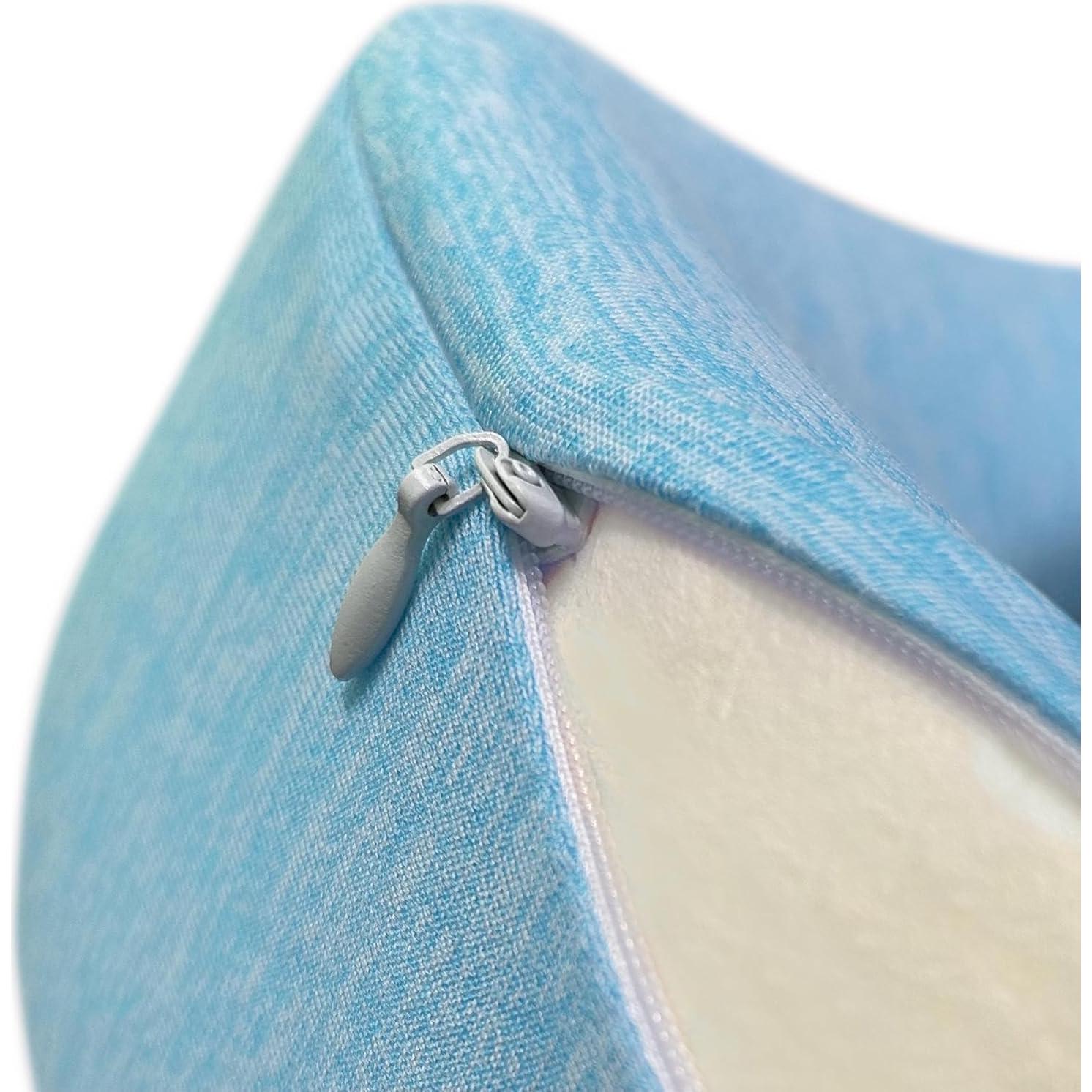 Almohada de Viaje Ergonómica ODT UK - Espuma Viscoelástica Alta