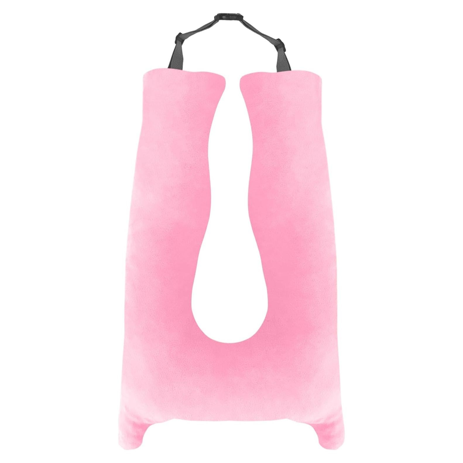 Almohada de Coche CroYumert Rosa para Niños - Espuma Viscoelástica