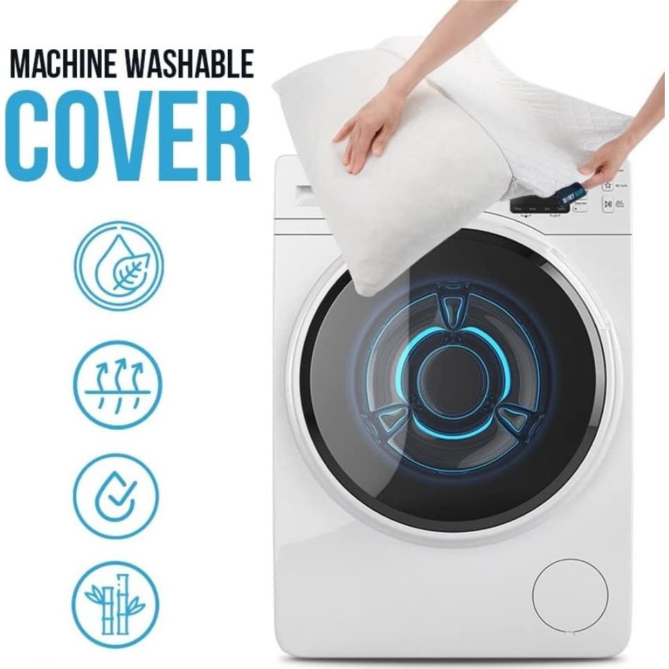 Almohada de Viaje Sidney Sleep Mini Curvada 35.5x48.3cm Ajustable