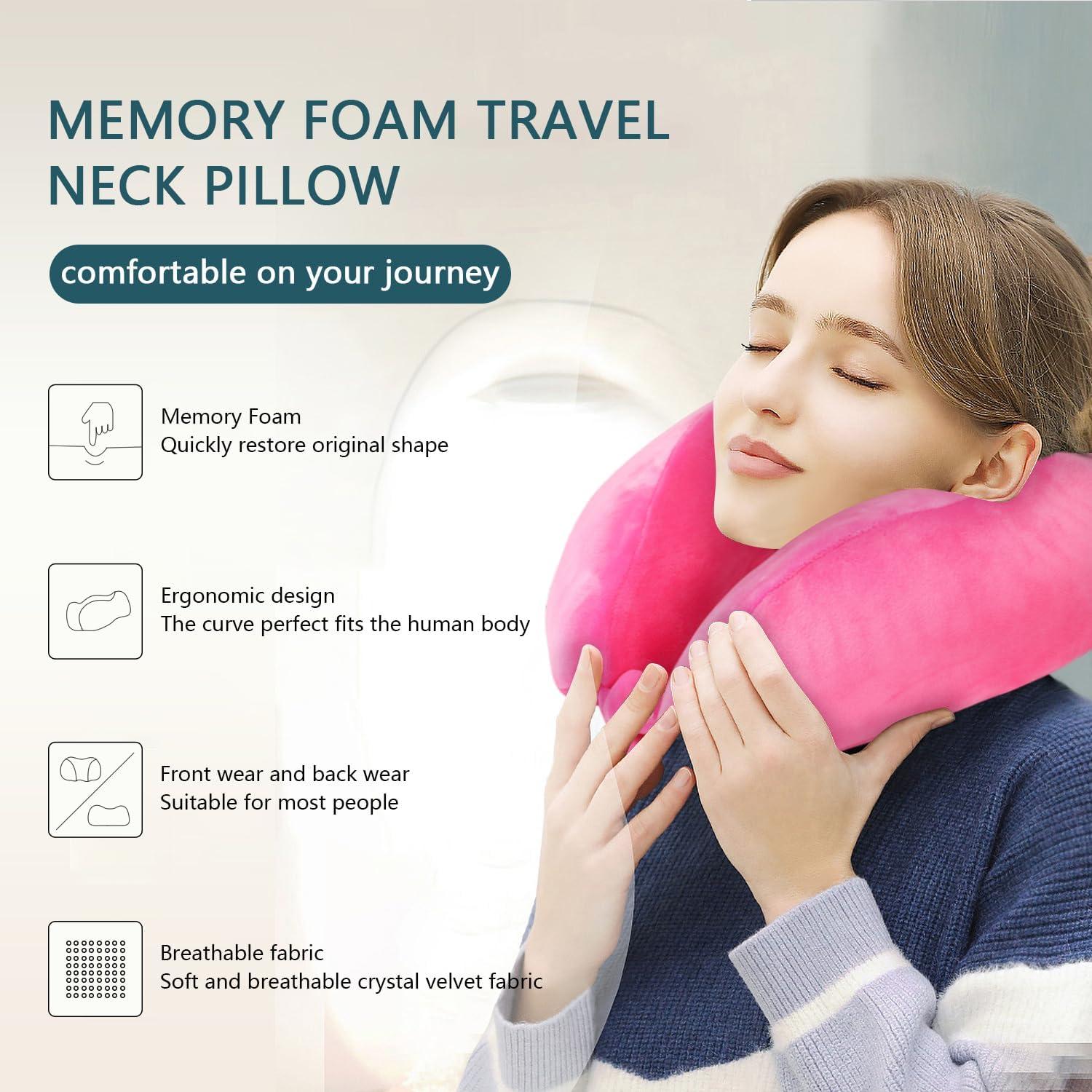 Almohada de Cuello Ajustable FEUFOAM Espuma Viscoelástica 29x25cm