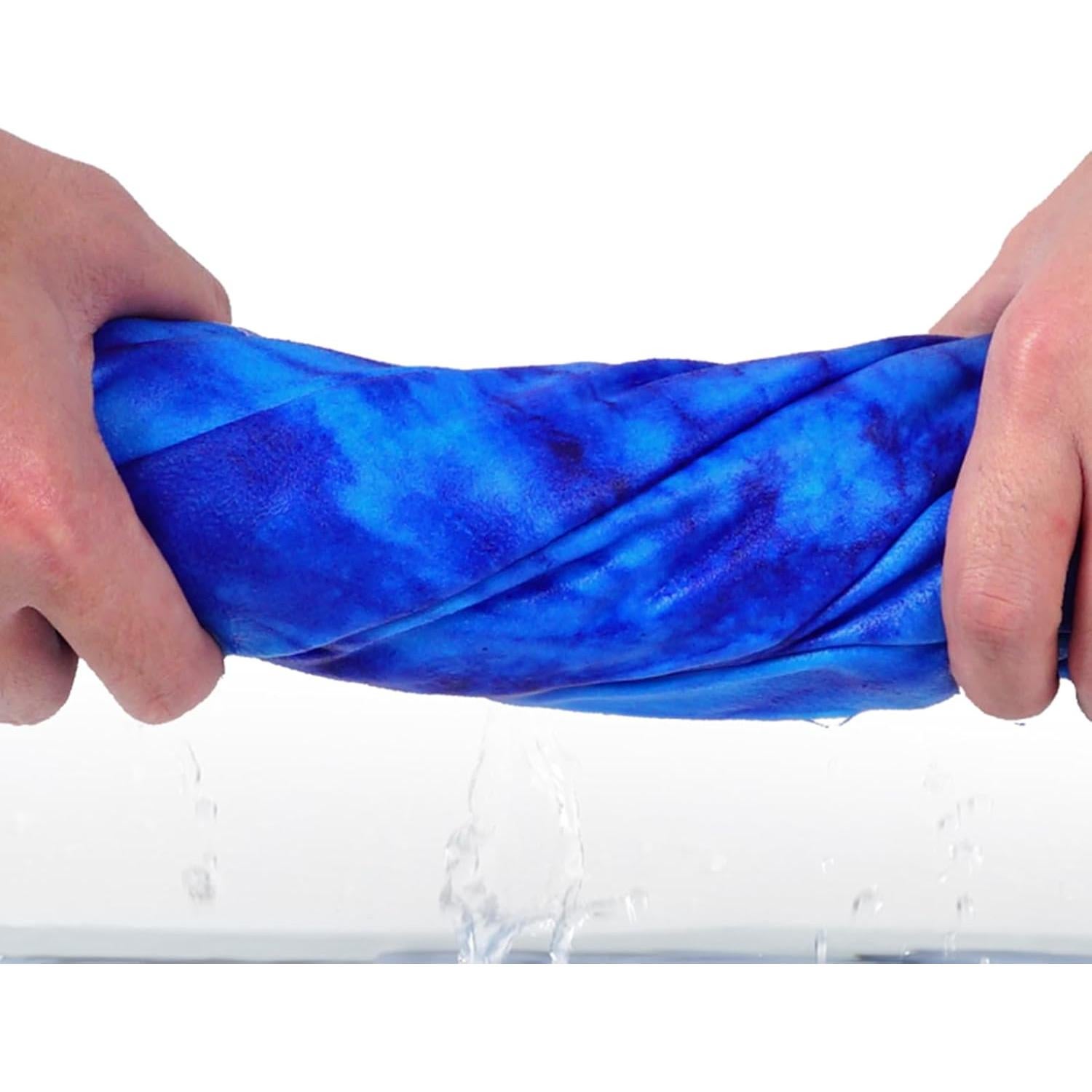 Toalla de Playa Microfibra PILIFALA Grande Azul Boho 180x81cm