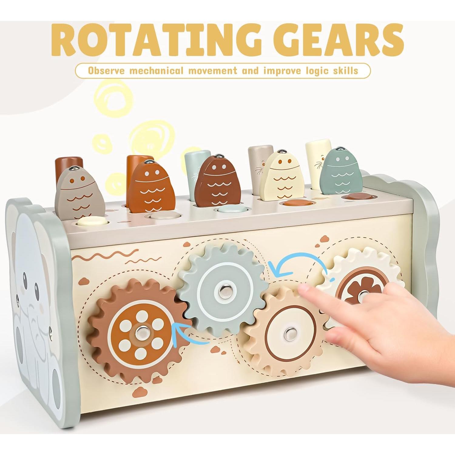 Juguete Montessori Joyreal de Madera para Niños 1-3 Años