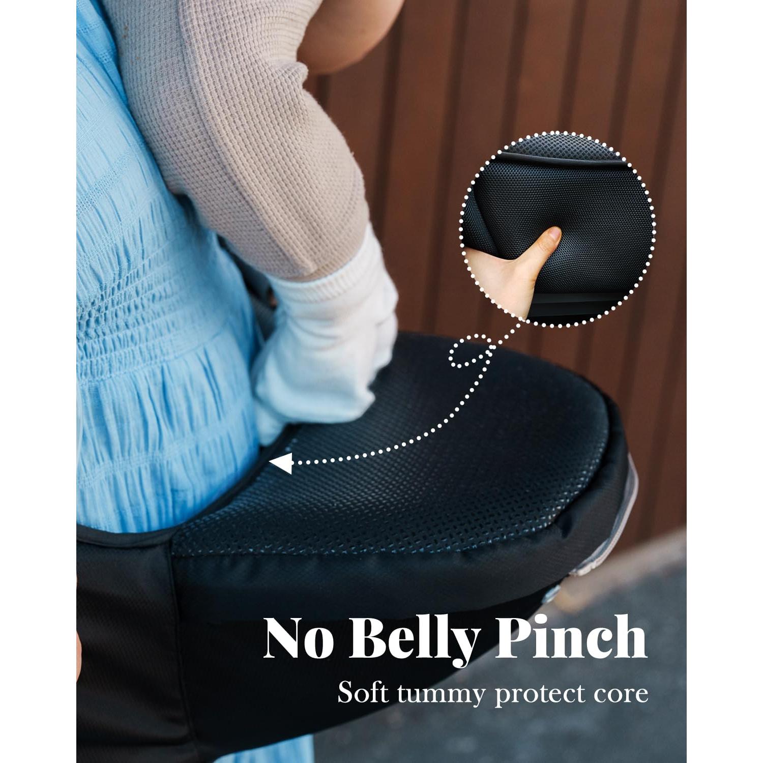 Portabebés MOMTORY 6-en-1 Ajustable para Bebés 3-23 kg