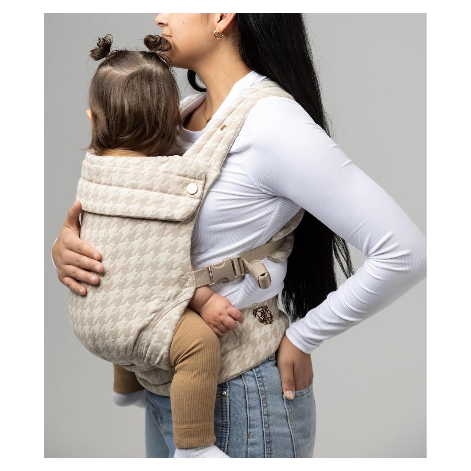 Portabebés Mabē Monarch Algodón Houndstooth 3.2-15.9 kg