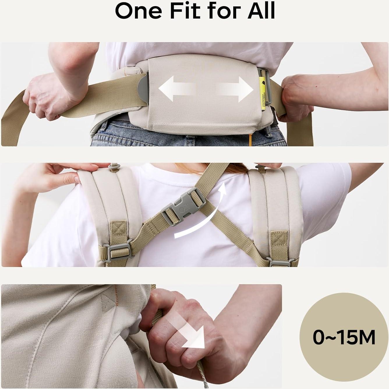 Portabebés Bc Babycare CocoonGo CloudTouch Ergonomico 3.2-20kg