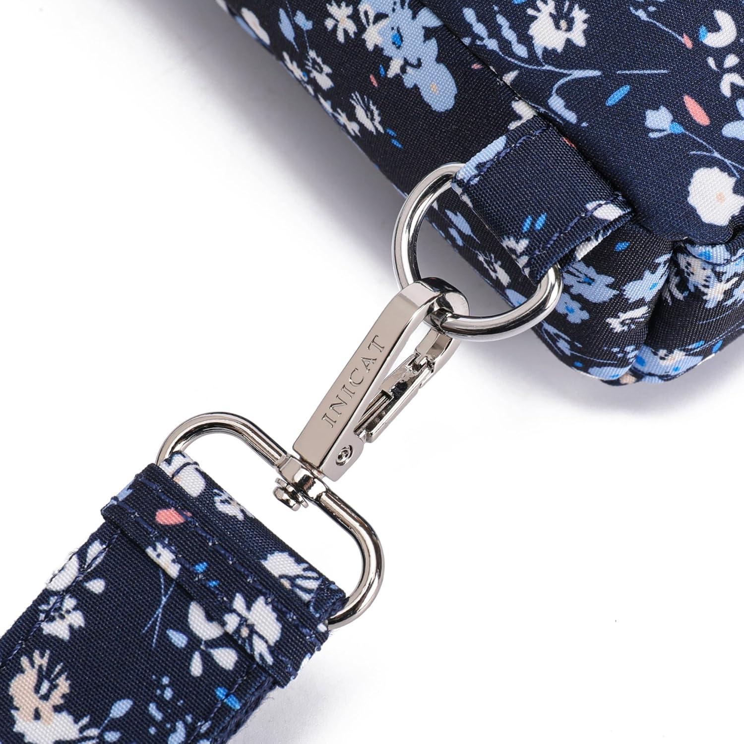 Bolsa Cruzada Ajustable INICAT con Bloqueo RFID para Mujeres