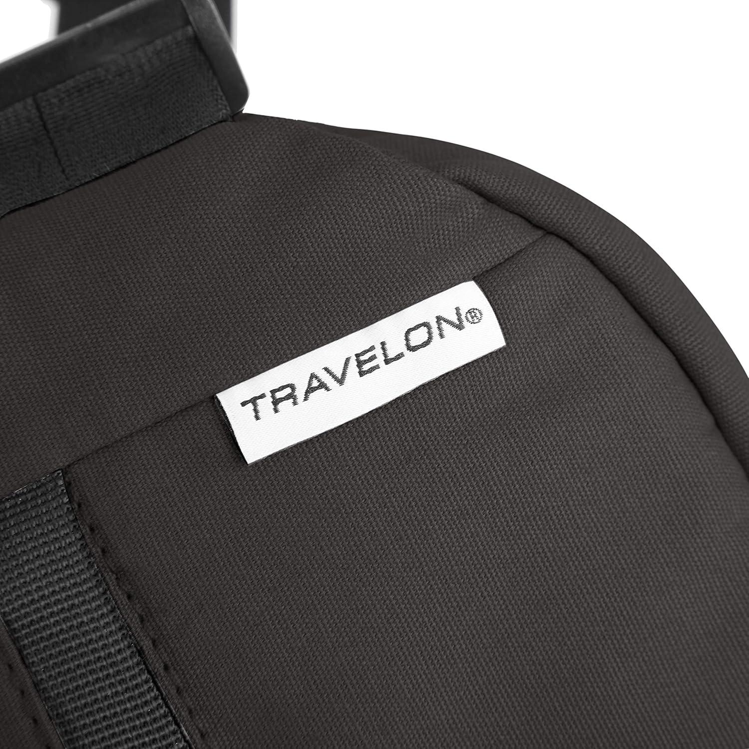 Bolsa de Cadera Antirrobo Travelon Origin Negra 25.4x13.9 cm