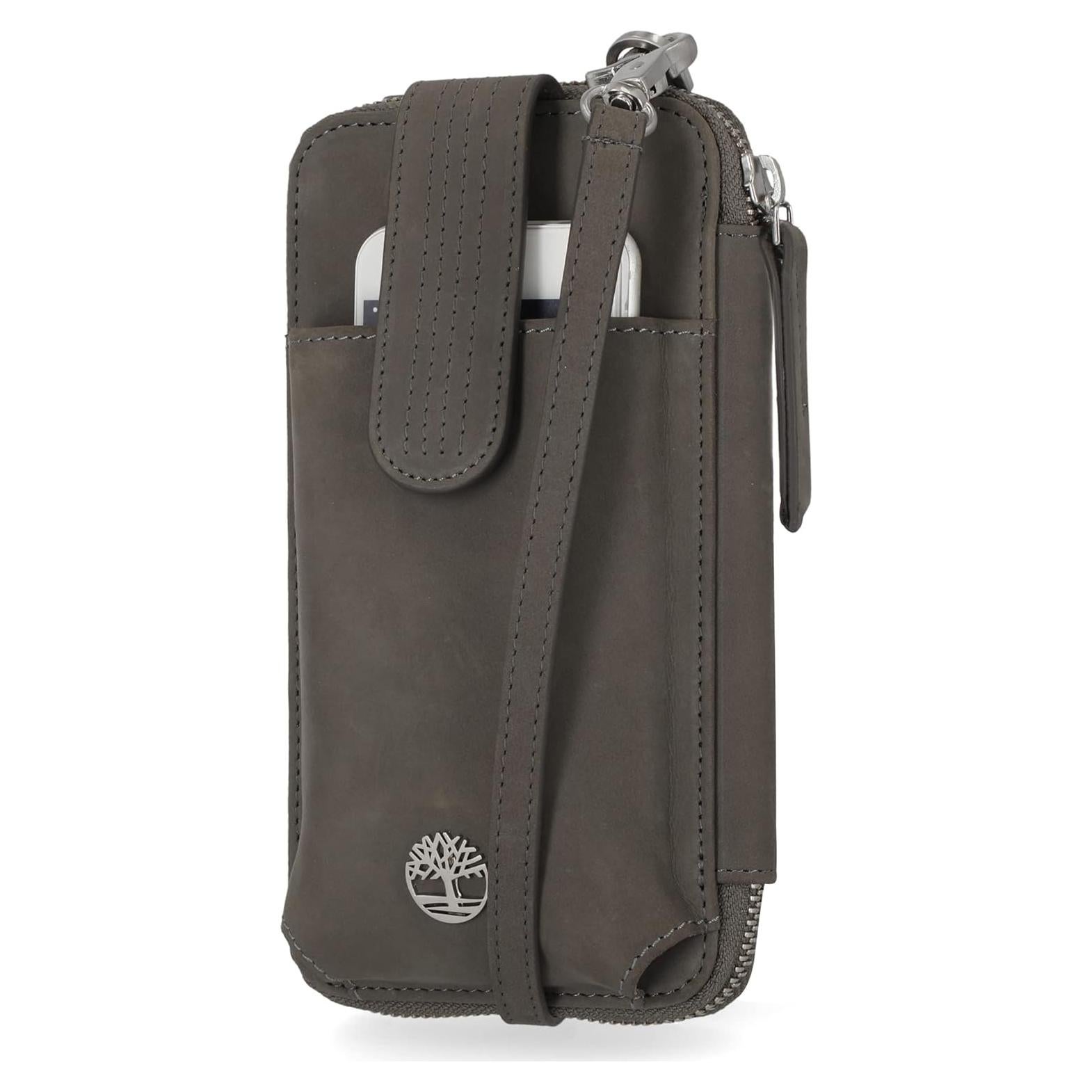 Bolso cruzado de cuero RFID Timberland para mujeres - Castlerock