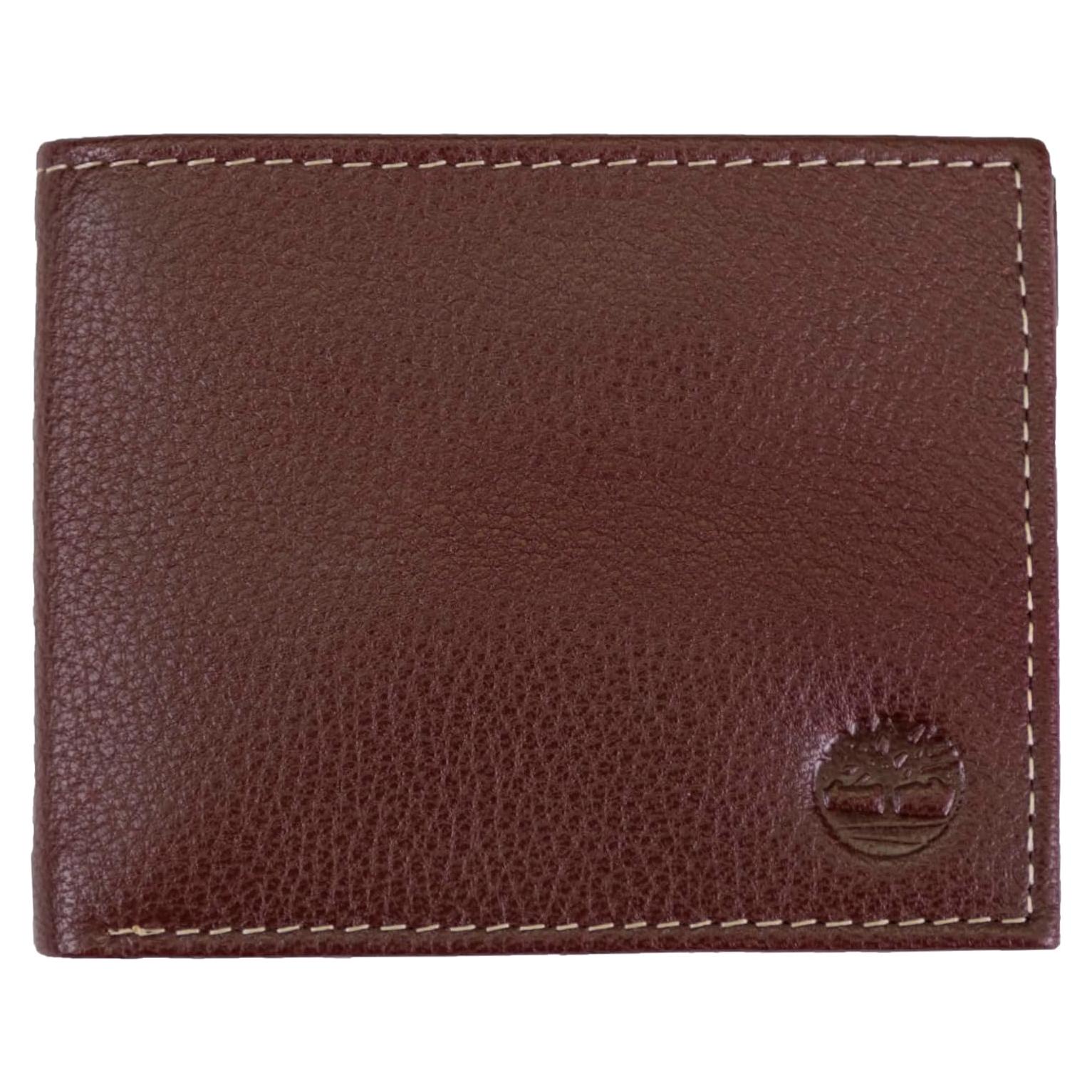 Billetera de Cuero Timberland para Hombre con Bolsillo Plegable