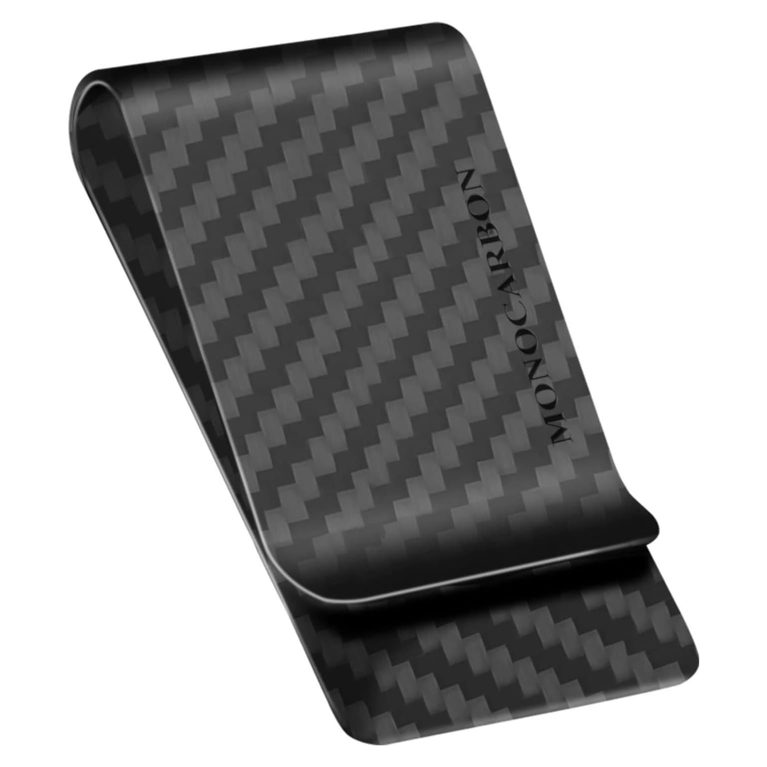 Clip de Dinero MONOCARBON de Fibra de Carbono Minimalista