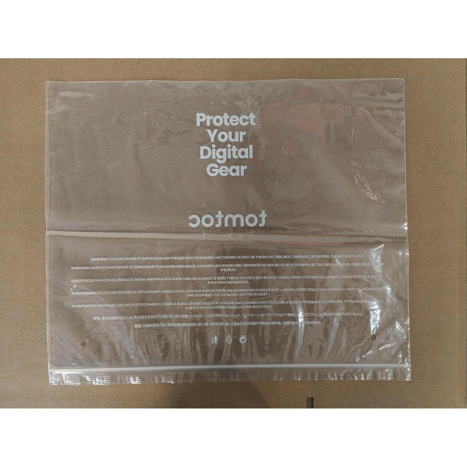 Bolsa de Cintura Tomtoc Sling Bean Gris 1.5L con Bloqueo RFID