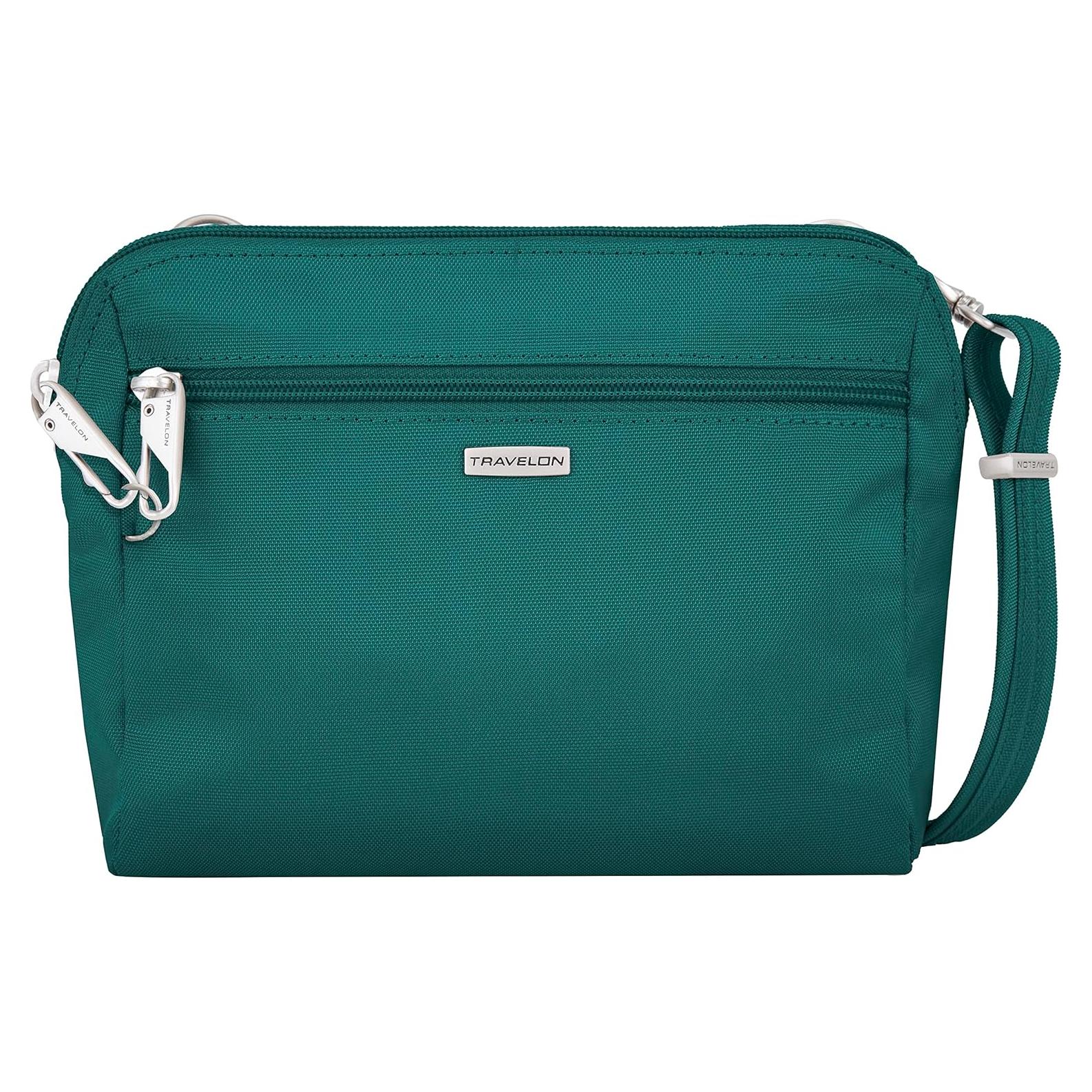 Bandolera y Mochila de Cintura Travelon Clásico Anti-Robo