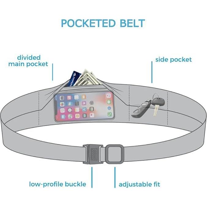 Cinturón con Bolsillos BANDI para Mujeres - Ajustable 71-106 cm