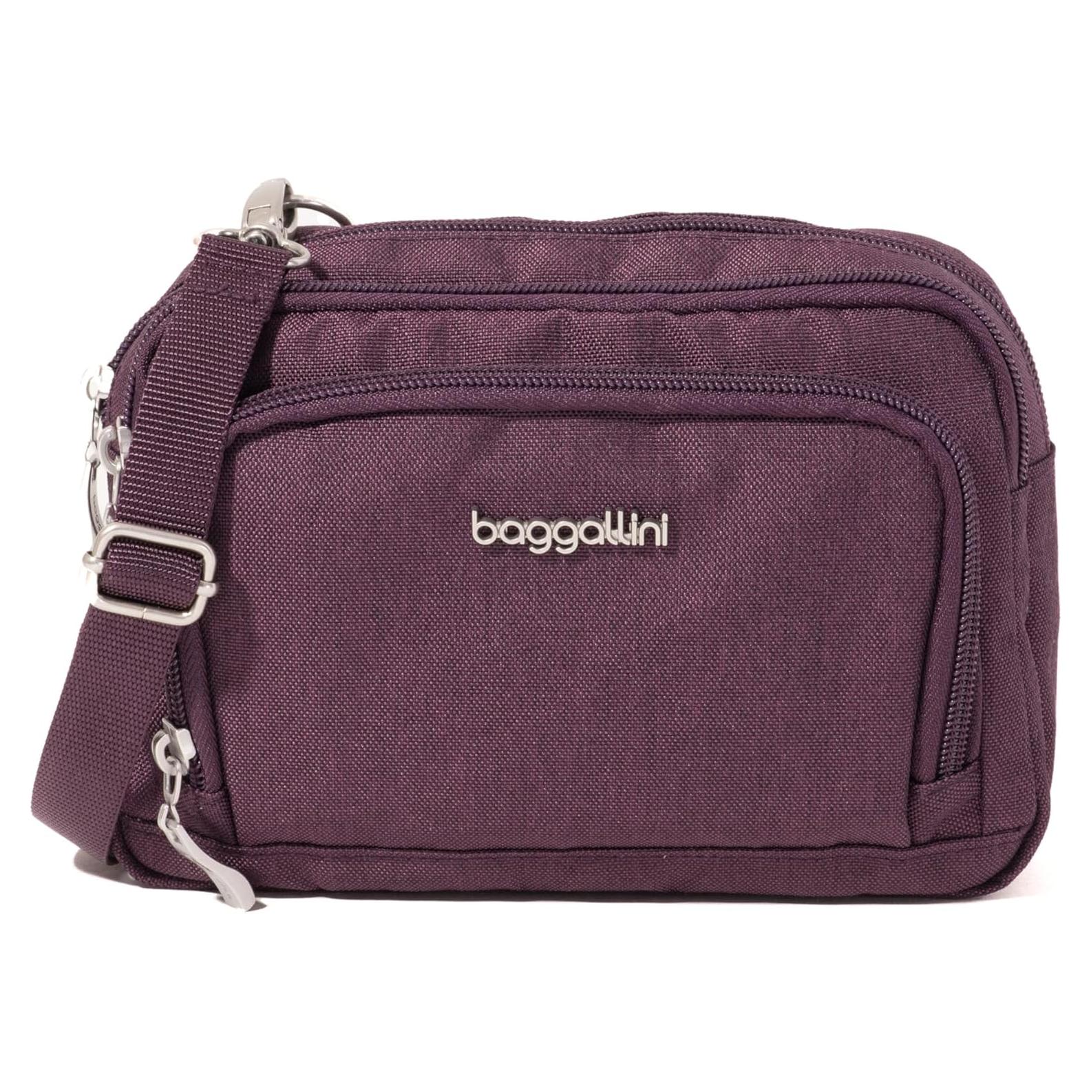 Bolso Cruzado Baggallini Trifecta RFID 20x15cm Mujeres