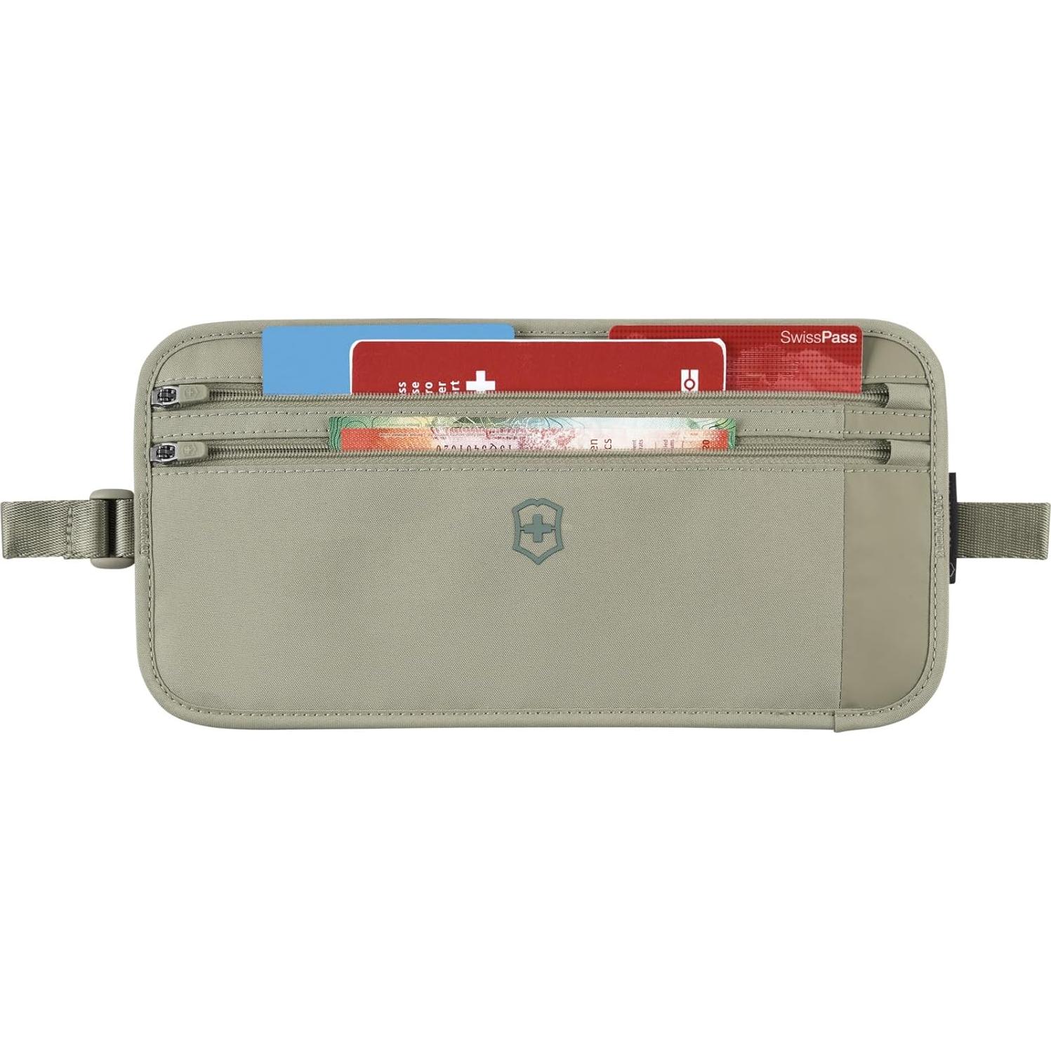 Bolsa de Cintura de Seguridad Victorinox RFID Beige Arena