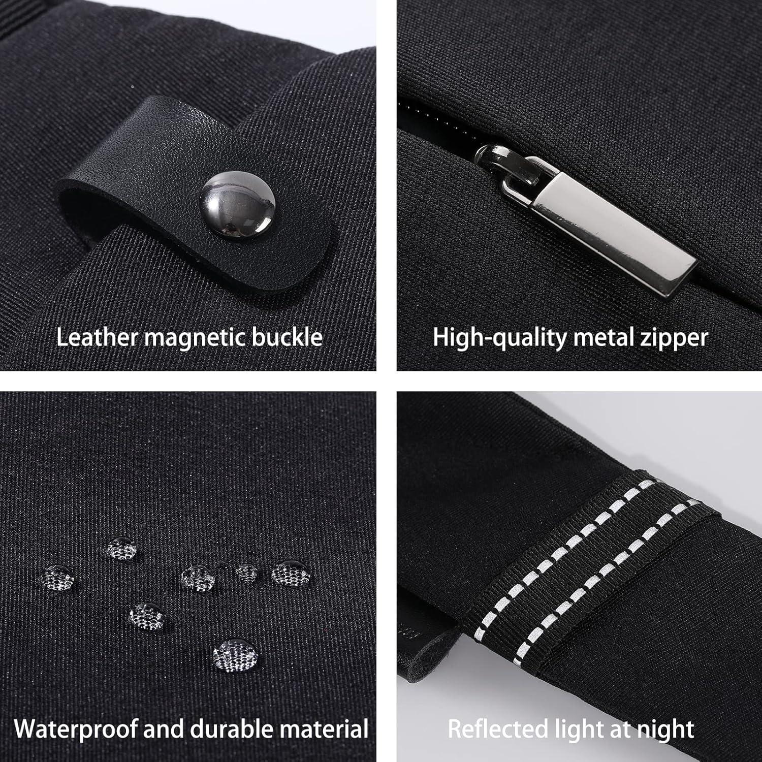 Bolsa de Hombro Cruzada Antirrobo VADOO Unisex 29.8x19.1cm