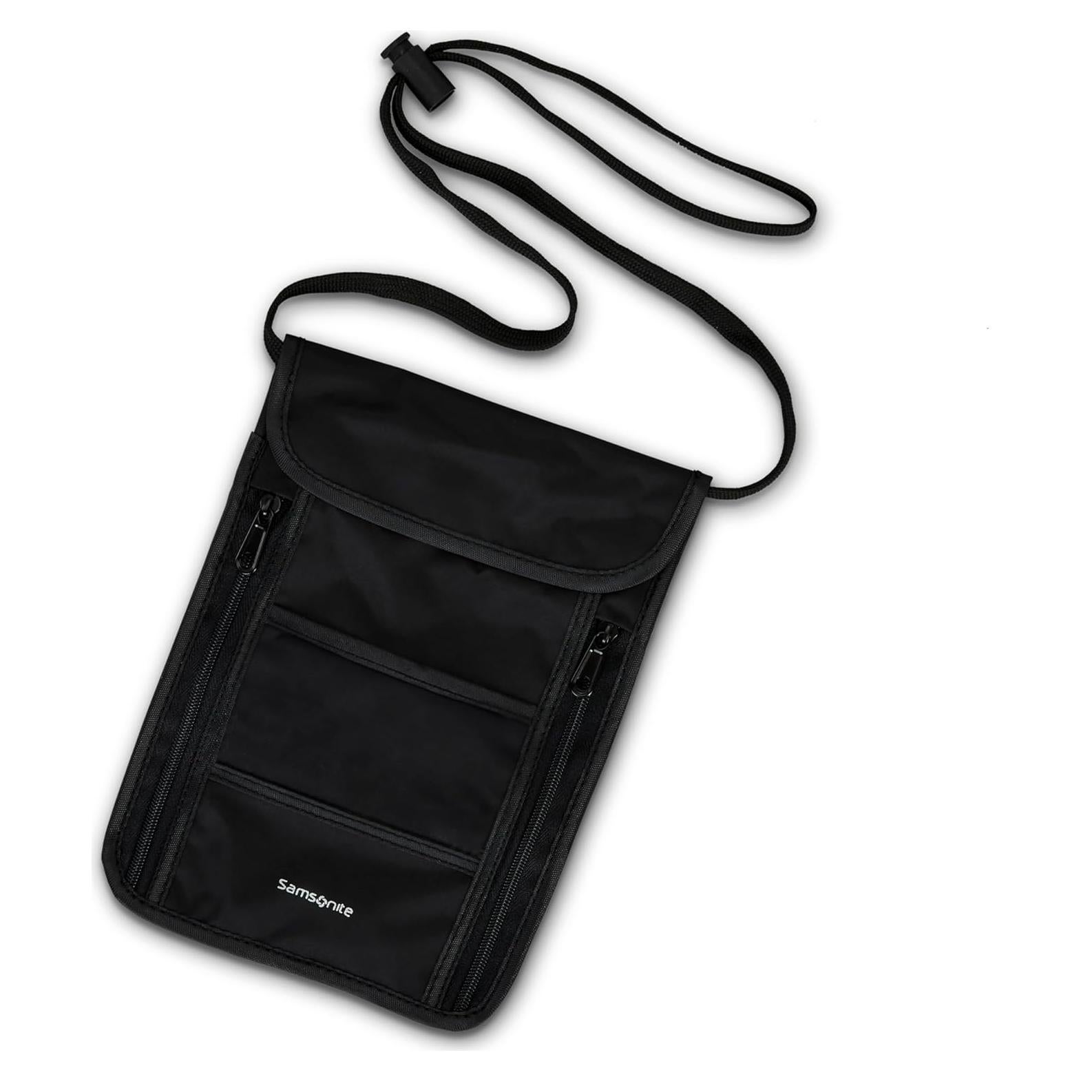 Pouch de Cuello Samsonite RFID - Nylon Ligero y Seguro