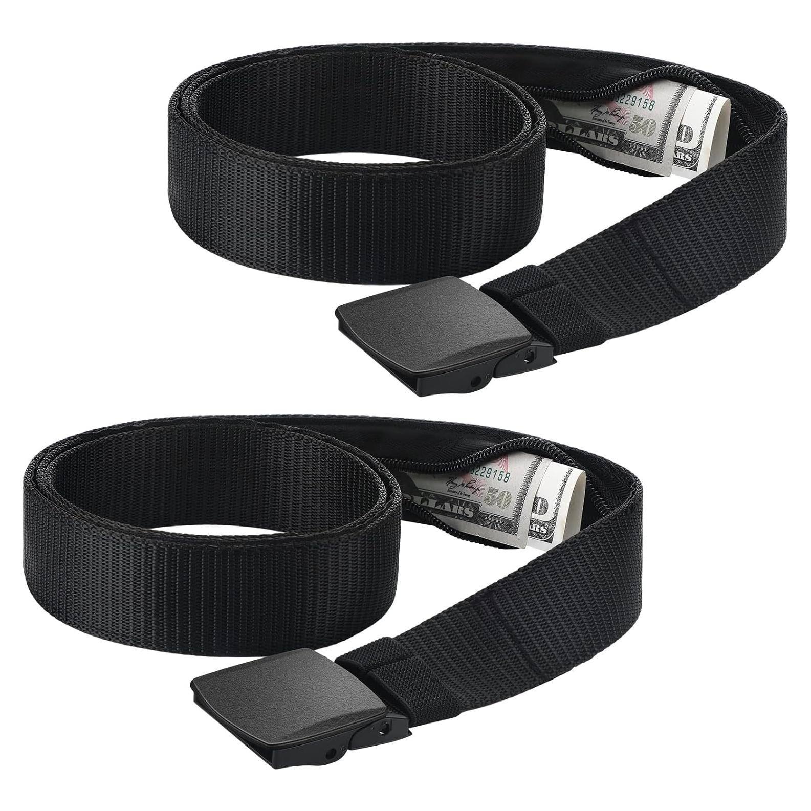 Cinturón de Dinero Oculto Cozypower 2 Pcs Nylon Seguridad