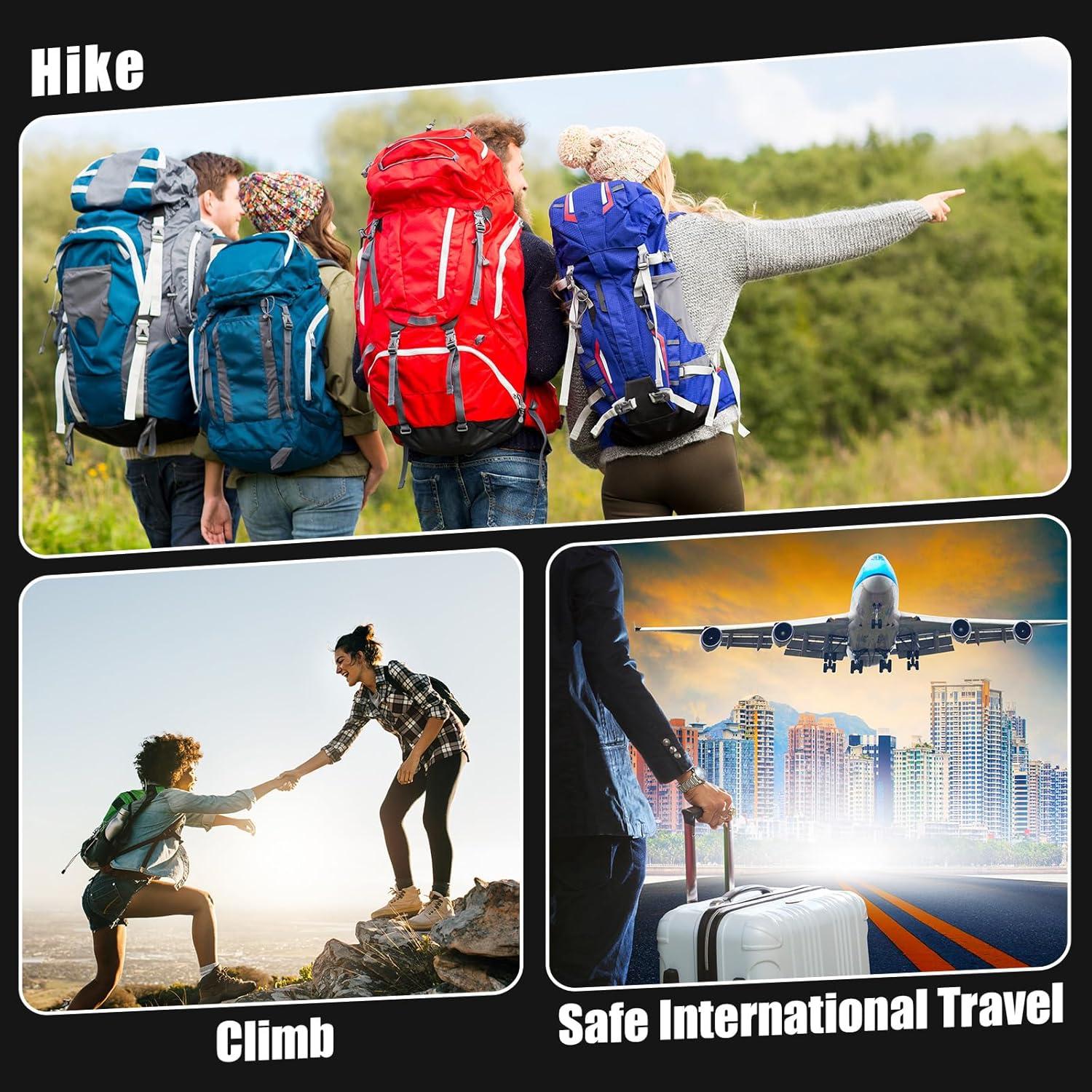 Cinturón de Dinero Oculto Cozypower 2 Pcs Nylon Seguridad