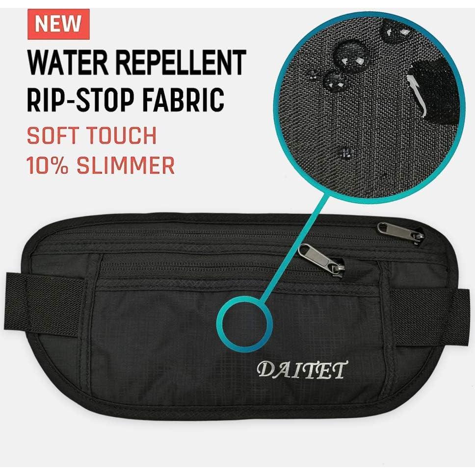 Bandolera Fanny Pack DAITET para Hombres y Mujeres - Cintura Ajustable