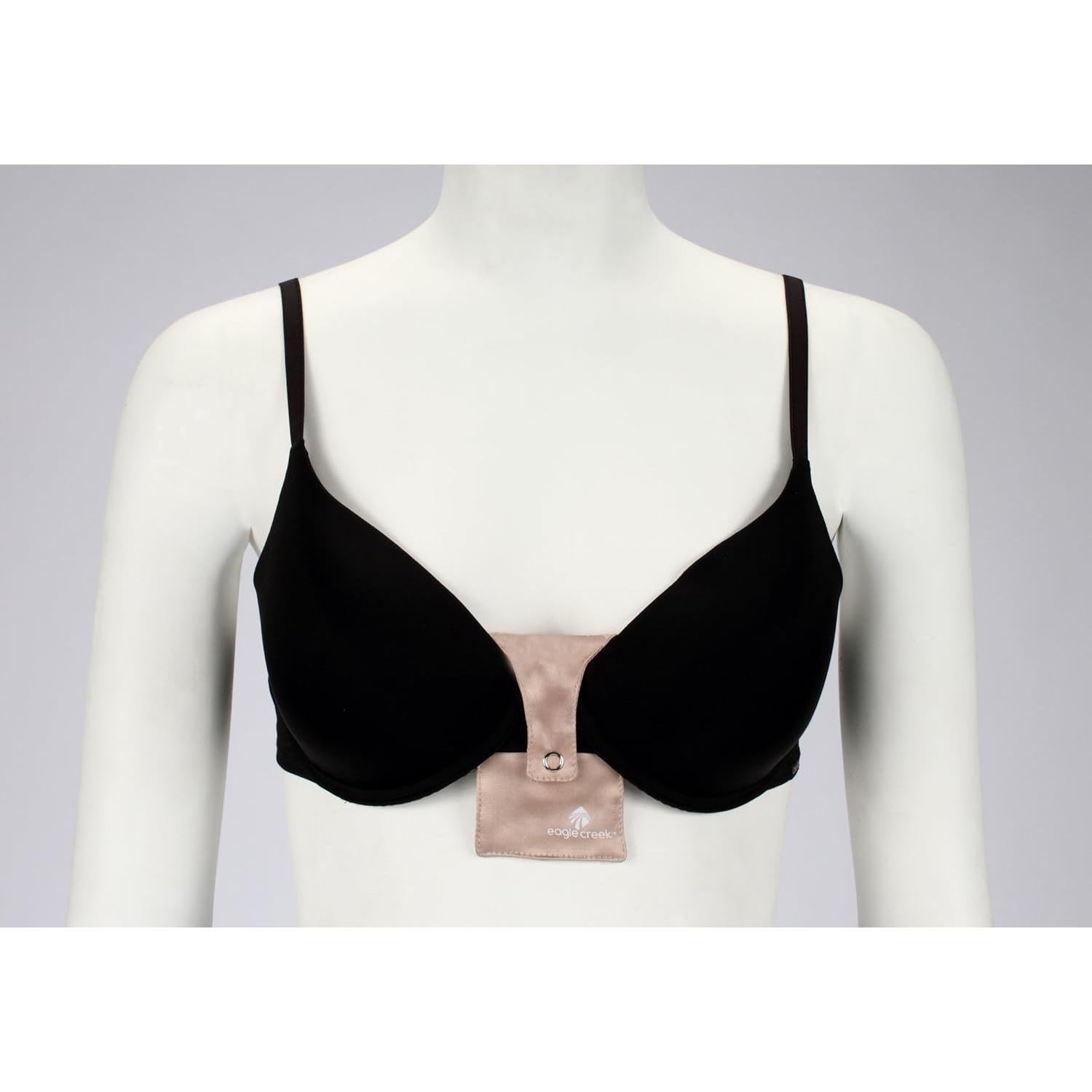 Billetera de Viaje Eagle Creek Bra Stash Rosa - Seda Transpirable