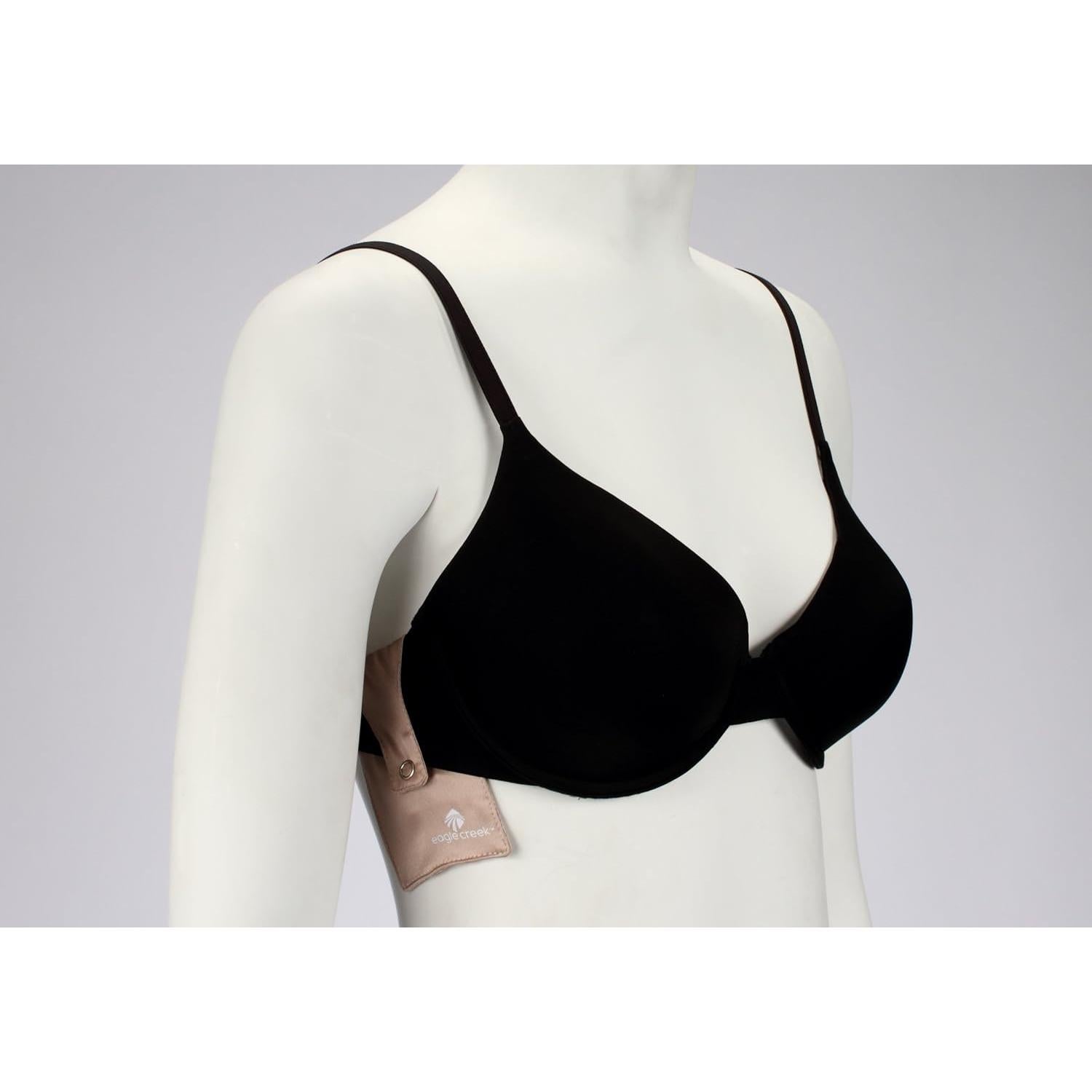 Billetera de Viaje Eagle Creek Bra Stash Rosa - Seda Transpirable