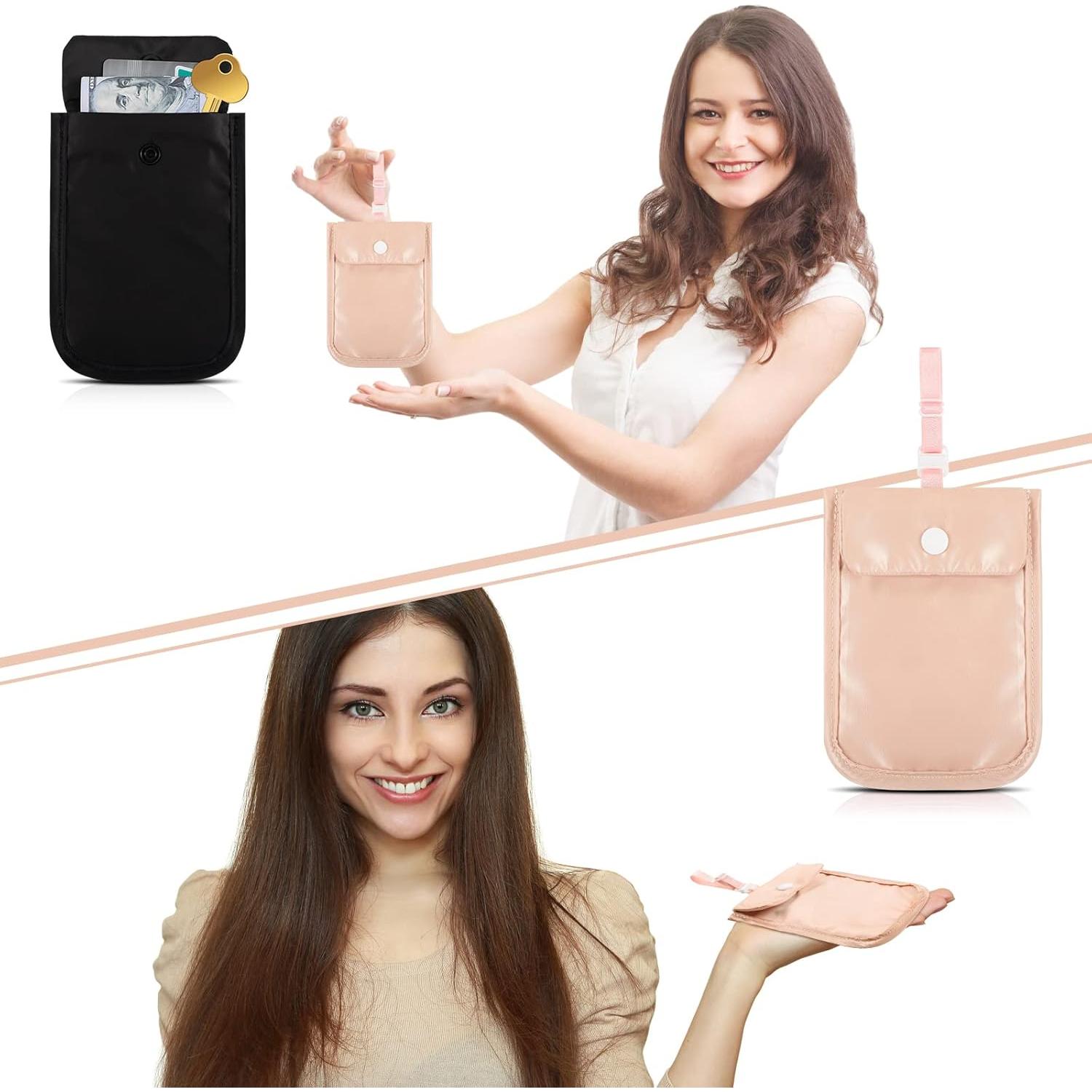 Cartera Oculta de Viaje Saintrygo para Sujetadores - 2 Piezas